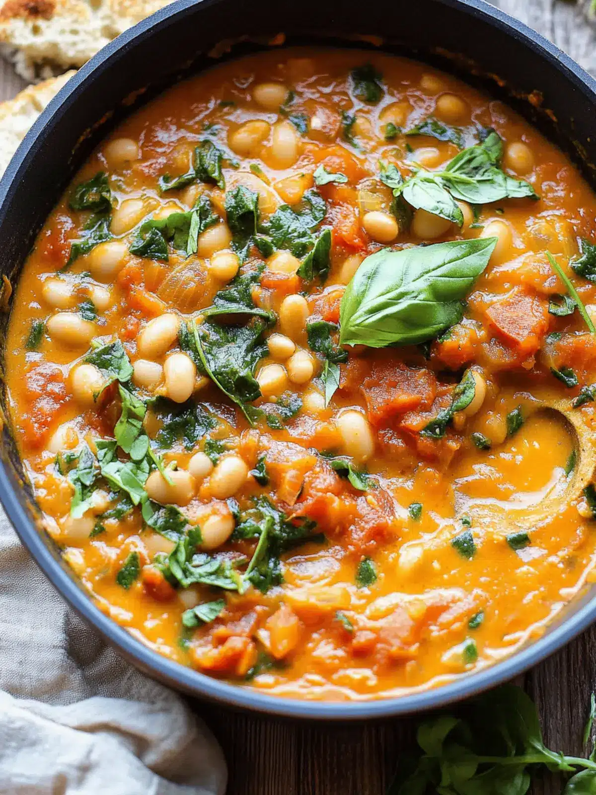 Creamy Tomato White Bean Stew – A Comforting 25-Minute Meal 2 Creamy Tomato White Bean Stew