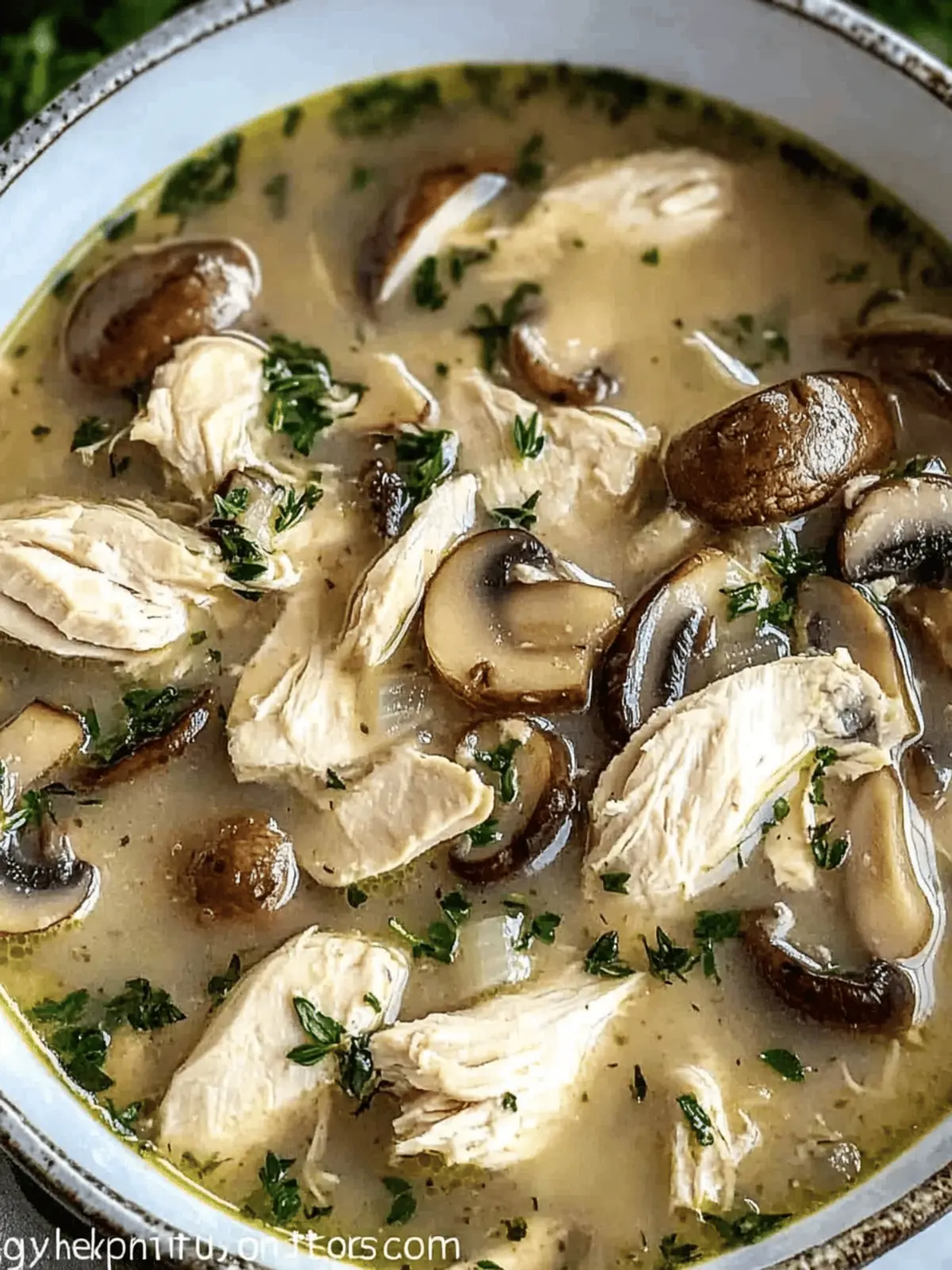 Creamy Rotisserie Chicken Mushroom Soup for Ultimate Comfort 5 Rotisserie Chicken Mushroom Soup