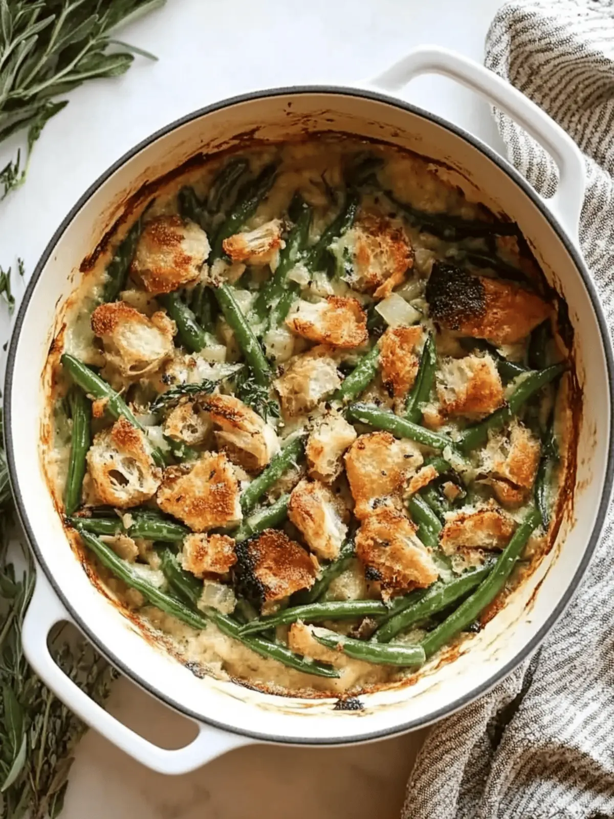 Vegan Green Bean Casserole: Comfort Food Without Guilt 4 Vegan Green Bean Casserole