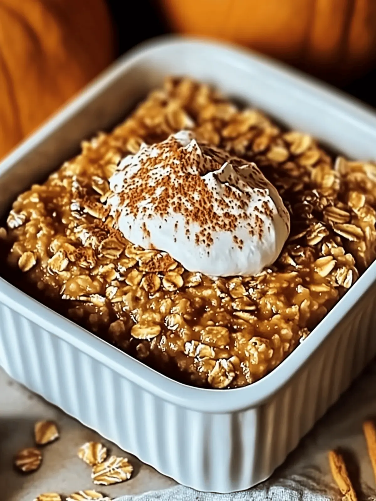 Pumpkin Baked Oatmeal That Will Warm Your Cozy Mornings 4 Pumpkin Baked Oatmeal That Will Warm Your Mornings