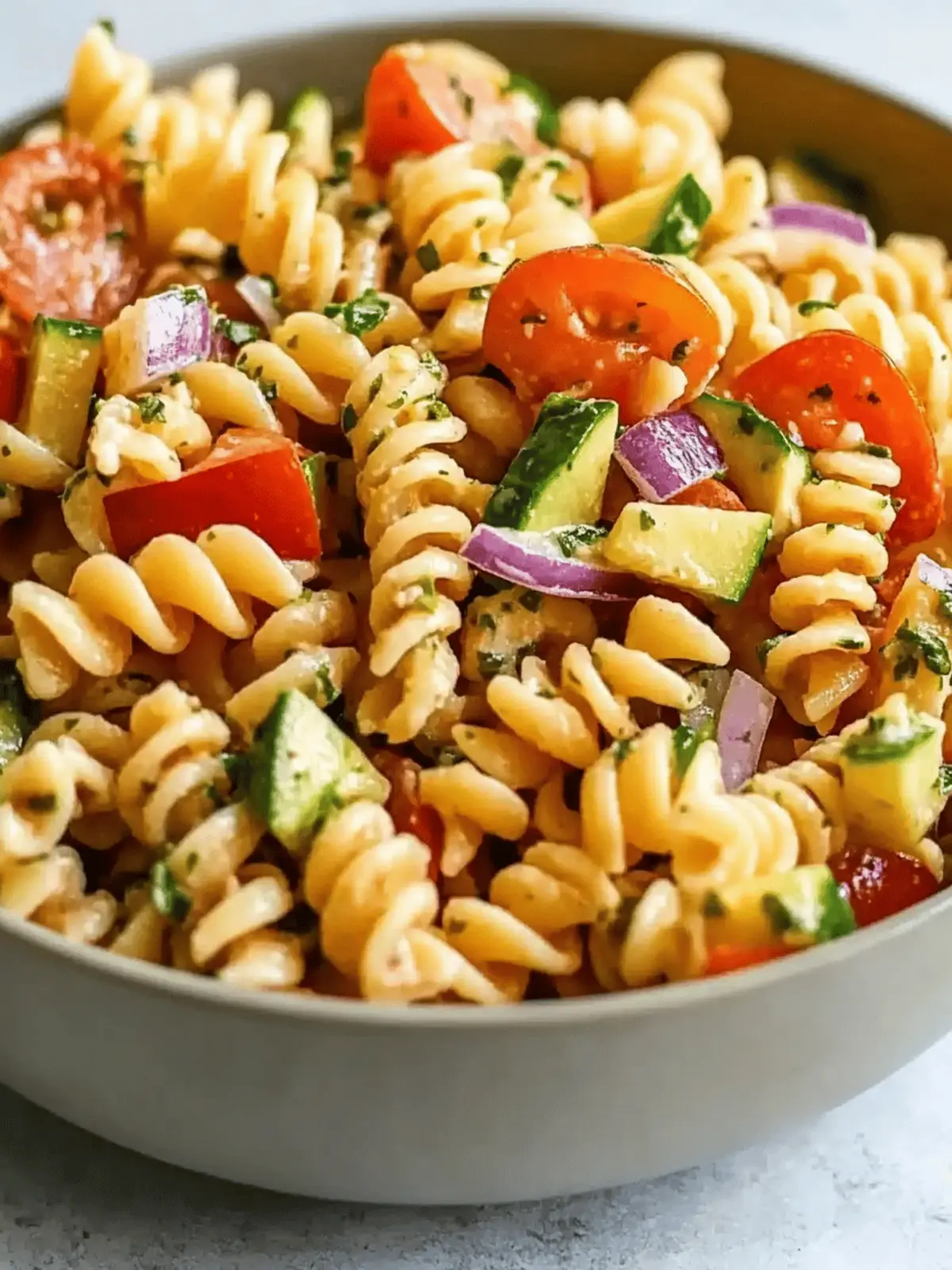 Zesty Supreme Pasta Salad: Quick, Refreshing Delight at Home 3 Zesty Supreme Pasta Salad