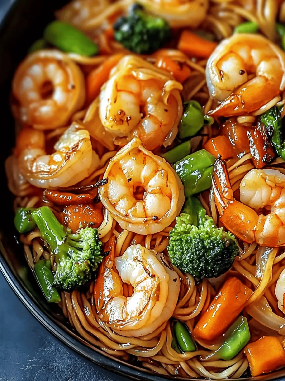 High-Protein Shrimp Stir Fry with Noodles You’ll Crave Daily 2 High-Protein Shrimp Stir Fry with Noodles