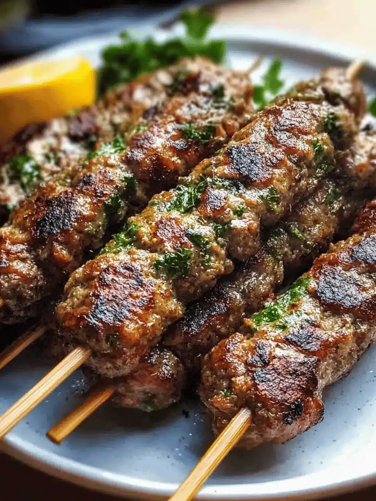 Savor 30-Minute Beef Kafta Kebabs for Flavor-Packed Fun! 5 30-Minute Beef Kafta Kebabs