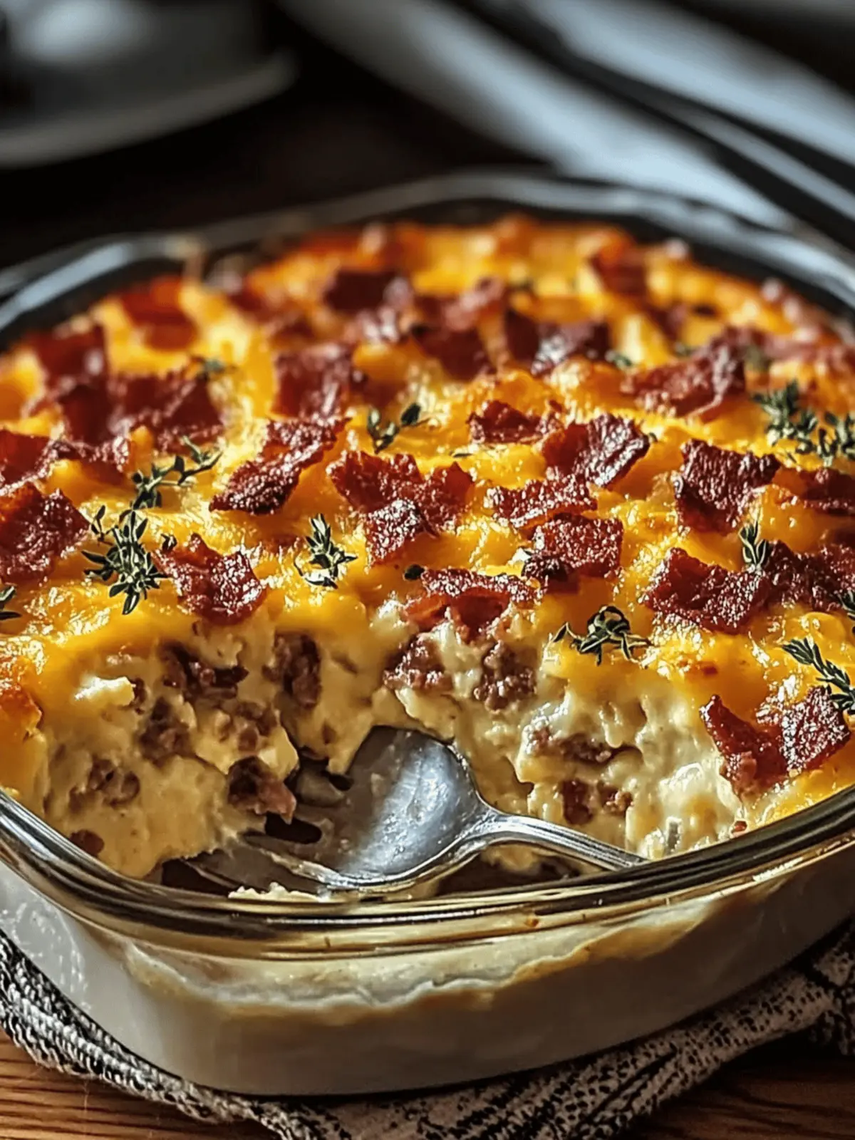 Delicious Crack Breakfast Casserole for Cozy Mornings 4 Crack Breakfast Casserole