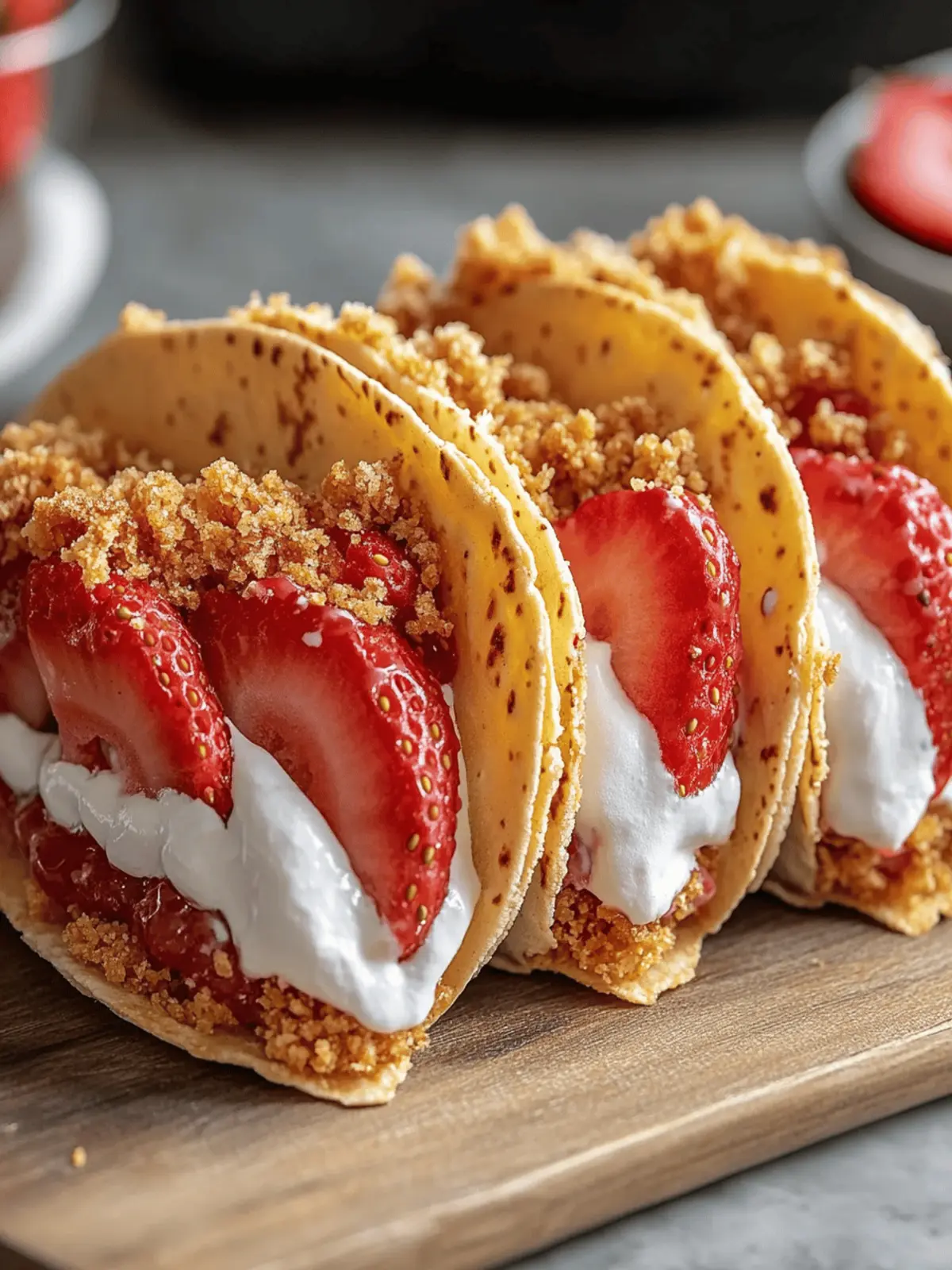 Strawberry Crunch Cheesecake Tacos Everyone Will Love 5 Strawberry Crunch Cheesecake Tacos