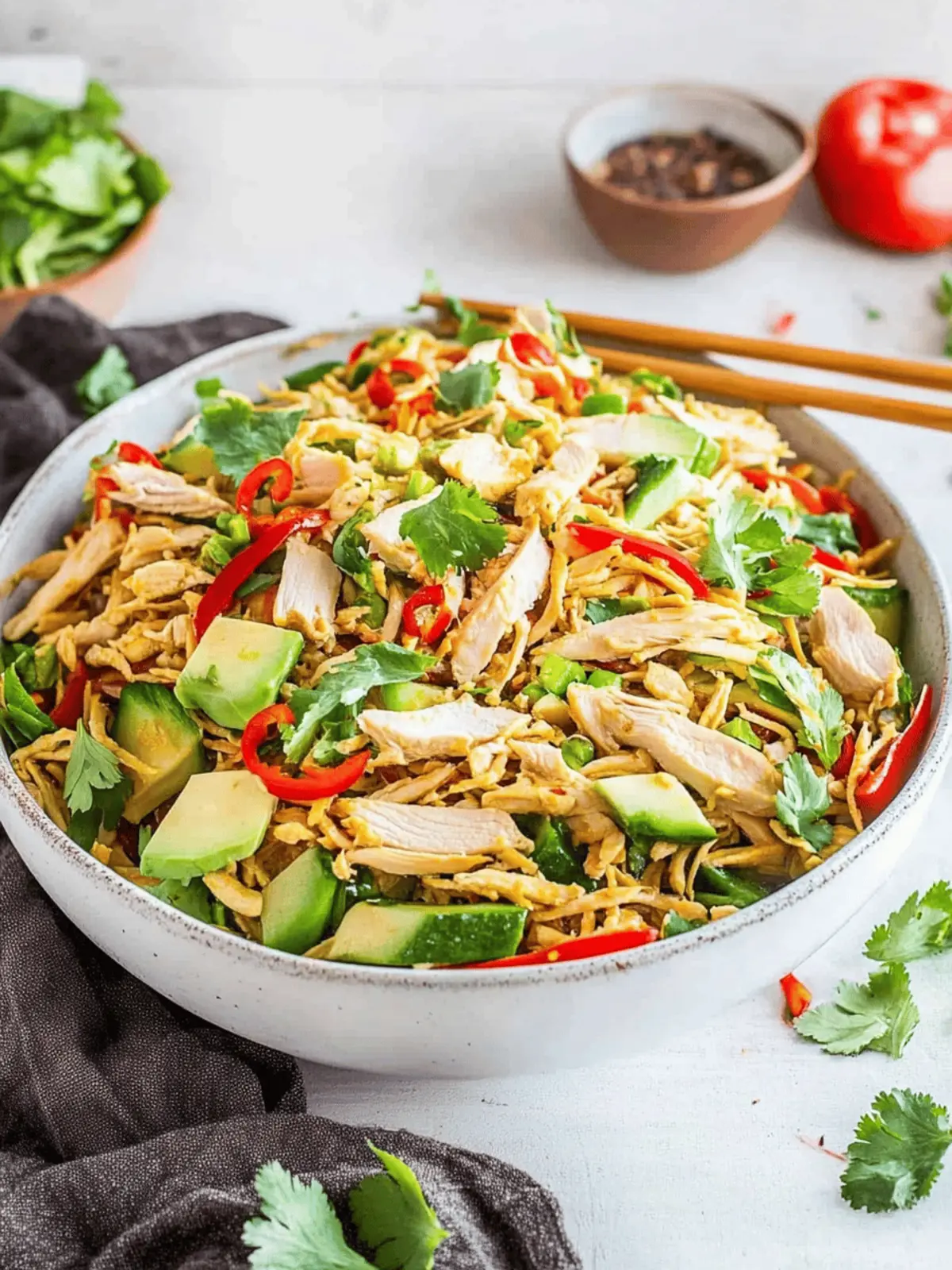 Delicious Chinese Chicken Salad for Healthy Weeknight Meals 3 Chinese Chicken Salad