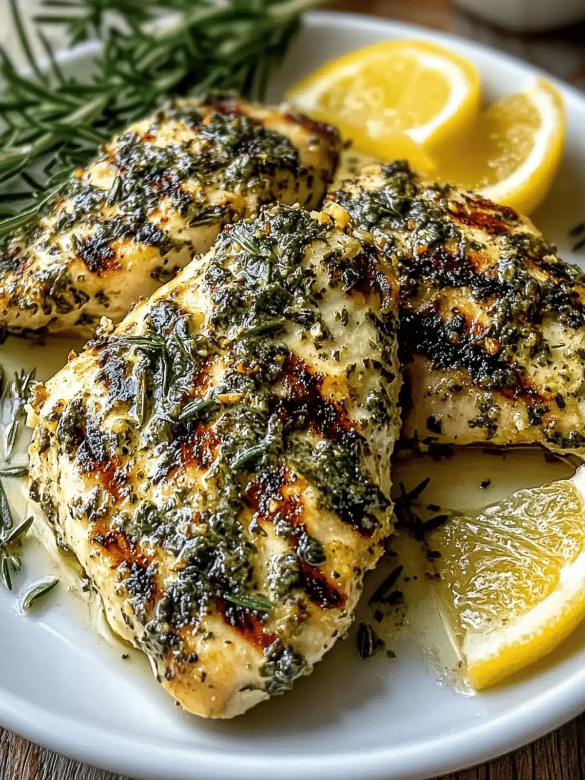 Zesty Mediterranean Herb Crusted Grilled Chicken Delight 4 Mediterranean Herb Crusted Grilled Chicken