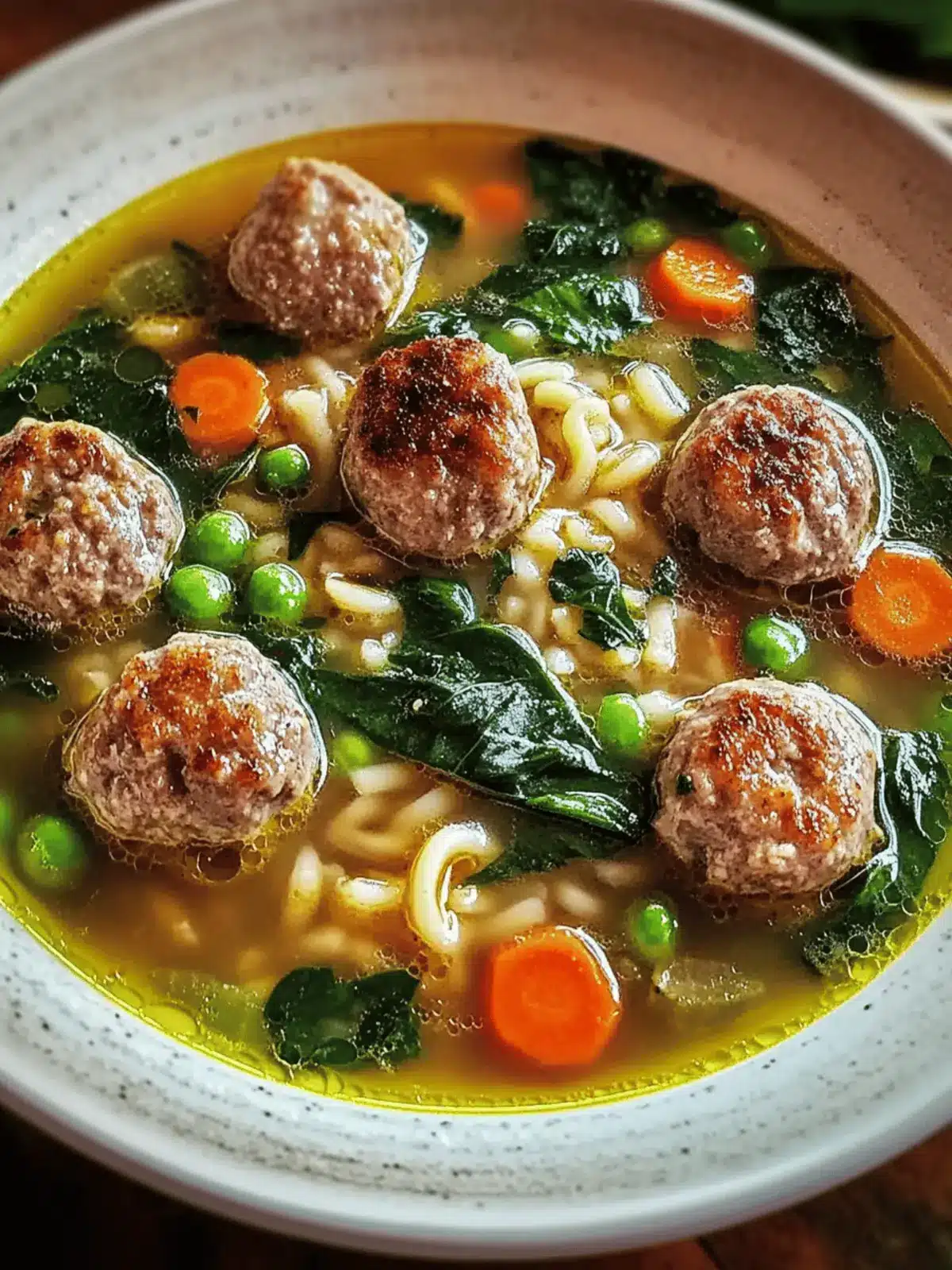 Heartwarming Italian Wedding Soup: Cozy Comfort in Every Spoon 4 Italian Wedding Soup