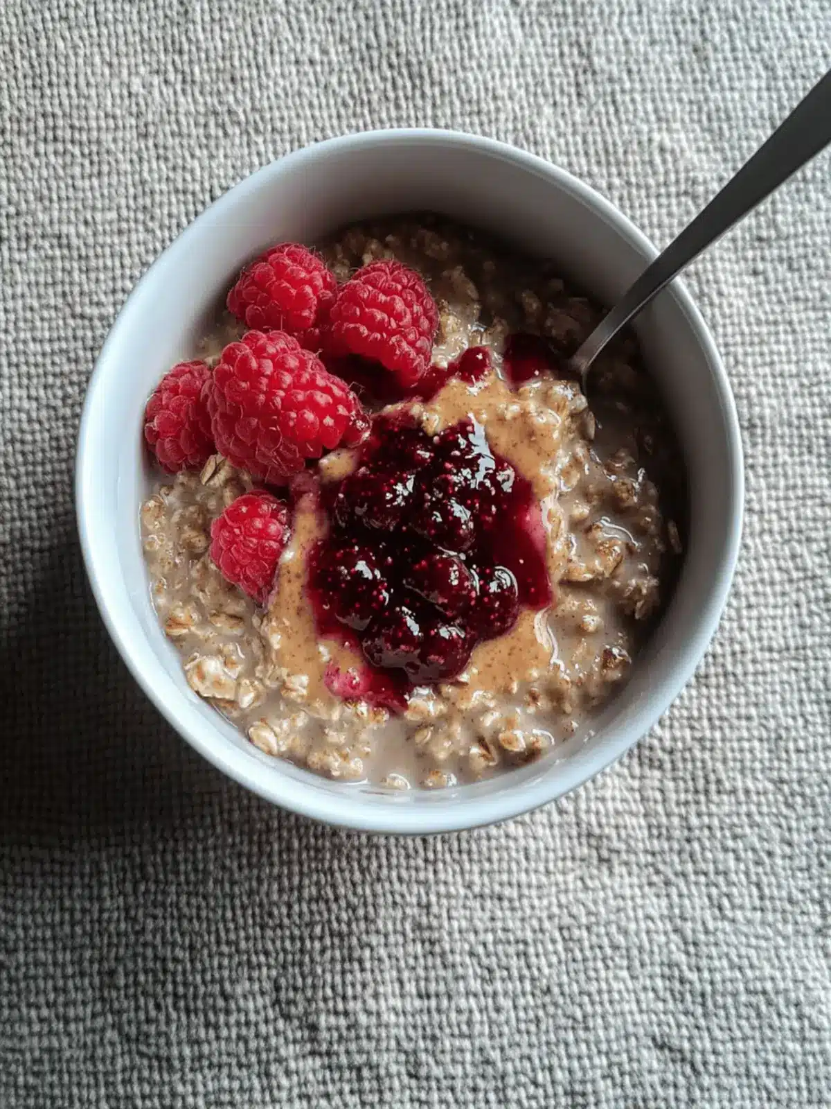 Peanut Butter & Jelly Stovetop Oatmeal: Blissful Breakfast Delight 5 Peanut Butter & Jelly Stovetop Oatmeal