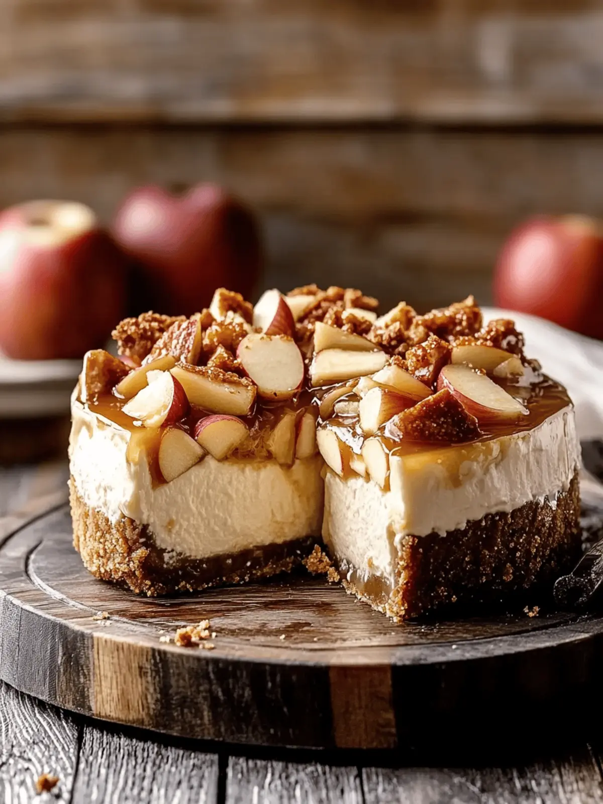 Apple Pie Cheesecake: A Cozy Fall Treat You’ll Adore 2 Apple Pie Cheesecake