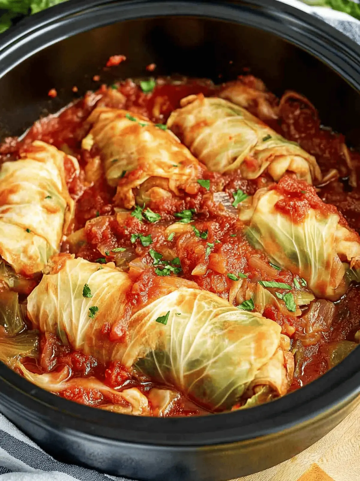Crockpot Cabbage Rolls: Hearty Comfort Food Made Easy 3 Crockpot Cabbage Rolls