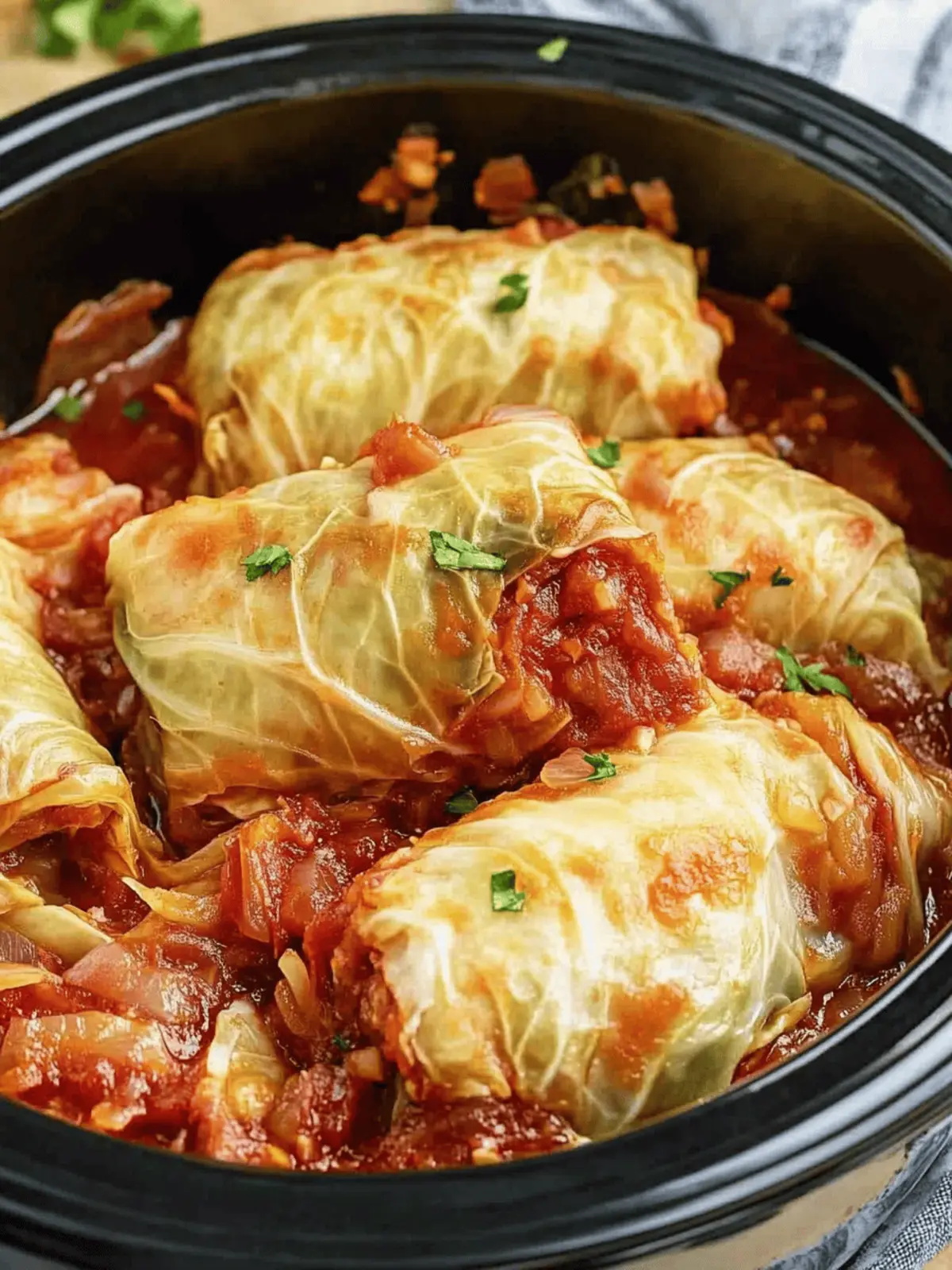 Crockpot Cabbage Rolls: Hearty Comfort Food Made Easy 2 Crockpot Cabbage Rolls
