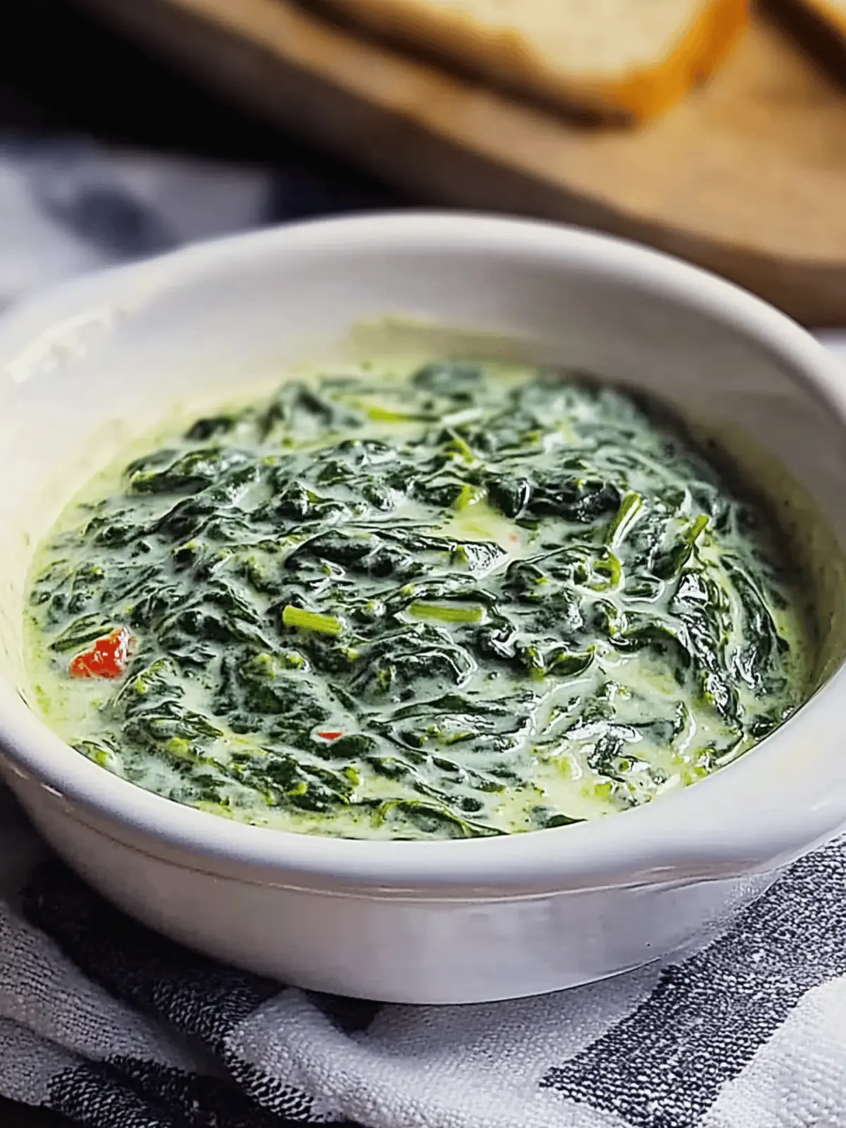 Creamed Spinach: Your Ultimate Comfort Food Side Dish 4 Creamed Spinach