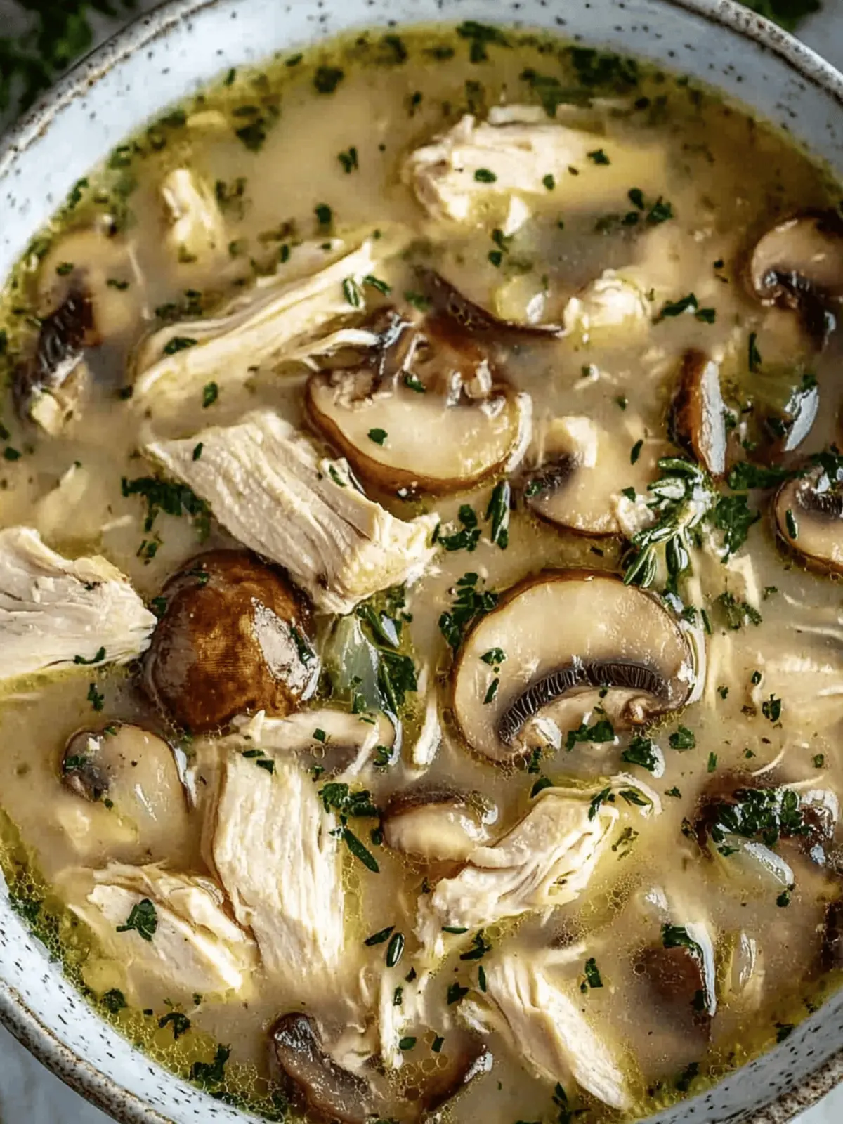 Creamy Rotisserie Chicken Mushroom Soup for Ultimate Comfort 3 Rotisserie Chicken Mushroom Soup