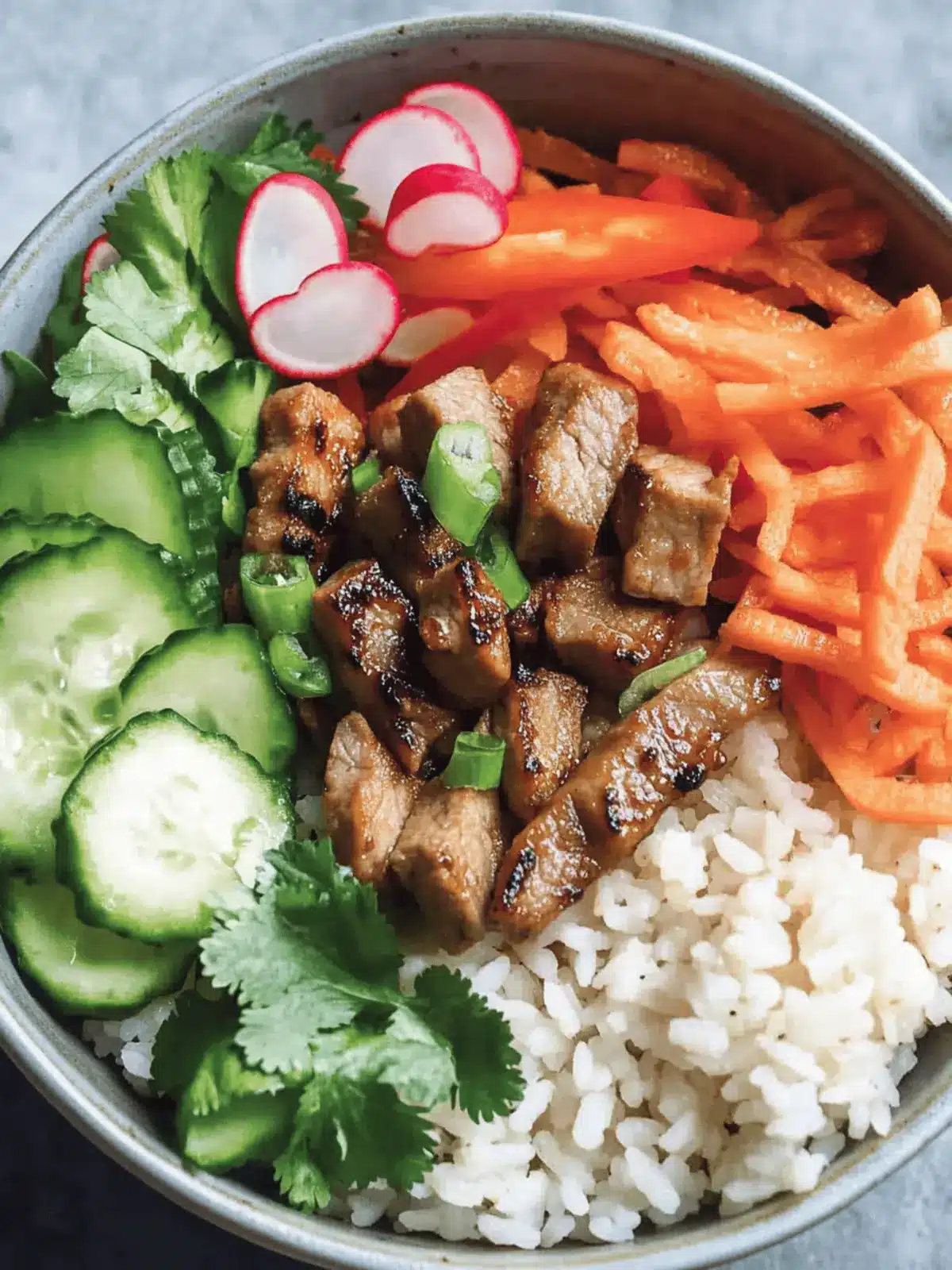 Tasty Banh Mi Rice Bowl: A Healthy Twist on a Classic Favorite 4 Banh Mi Rice Bowl