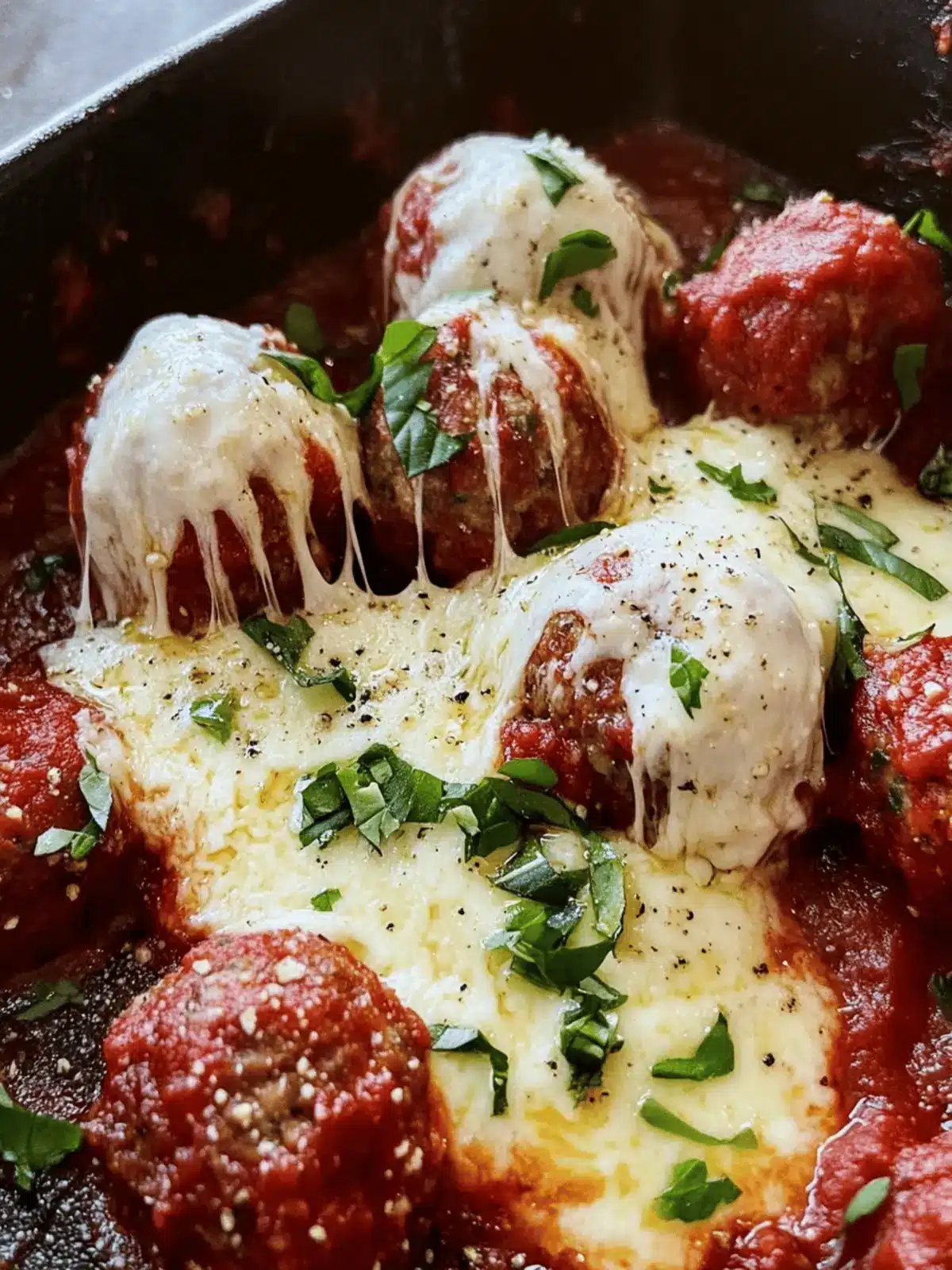 Smoky Meatballs with Burrata Cheese for Ultimate Comfort Food 2 Smoked Meatballs with Burrata Cheese
