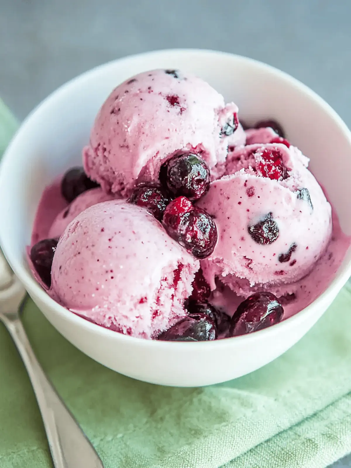 Cranberry Ice Cream: A Creamy Twist on Holiday Desserts 4 Cranberry Ice Cream