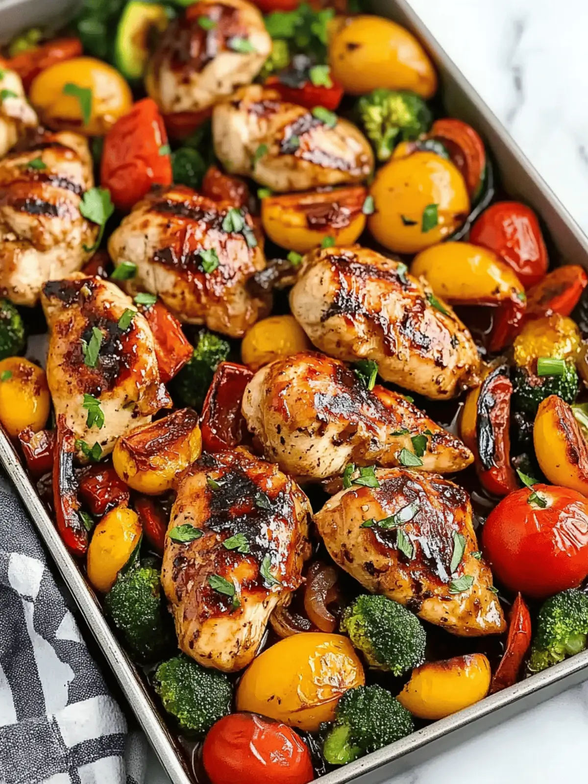 Balsamic Glazed Chicken and Veggies for a Flavorful Feast 4 Balsamic Glazed Chicken and Veggies