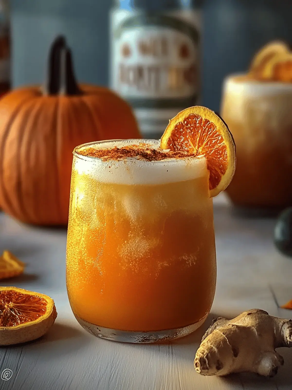 Cozy Up with a Pumpkin Pie Ginger Smash Cocktail Tonight 4 Pumpkin Pie Ginger Smash