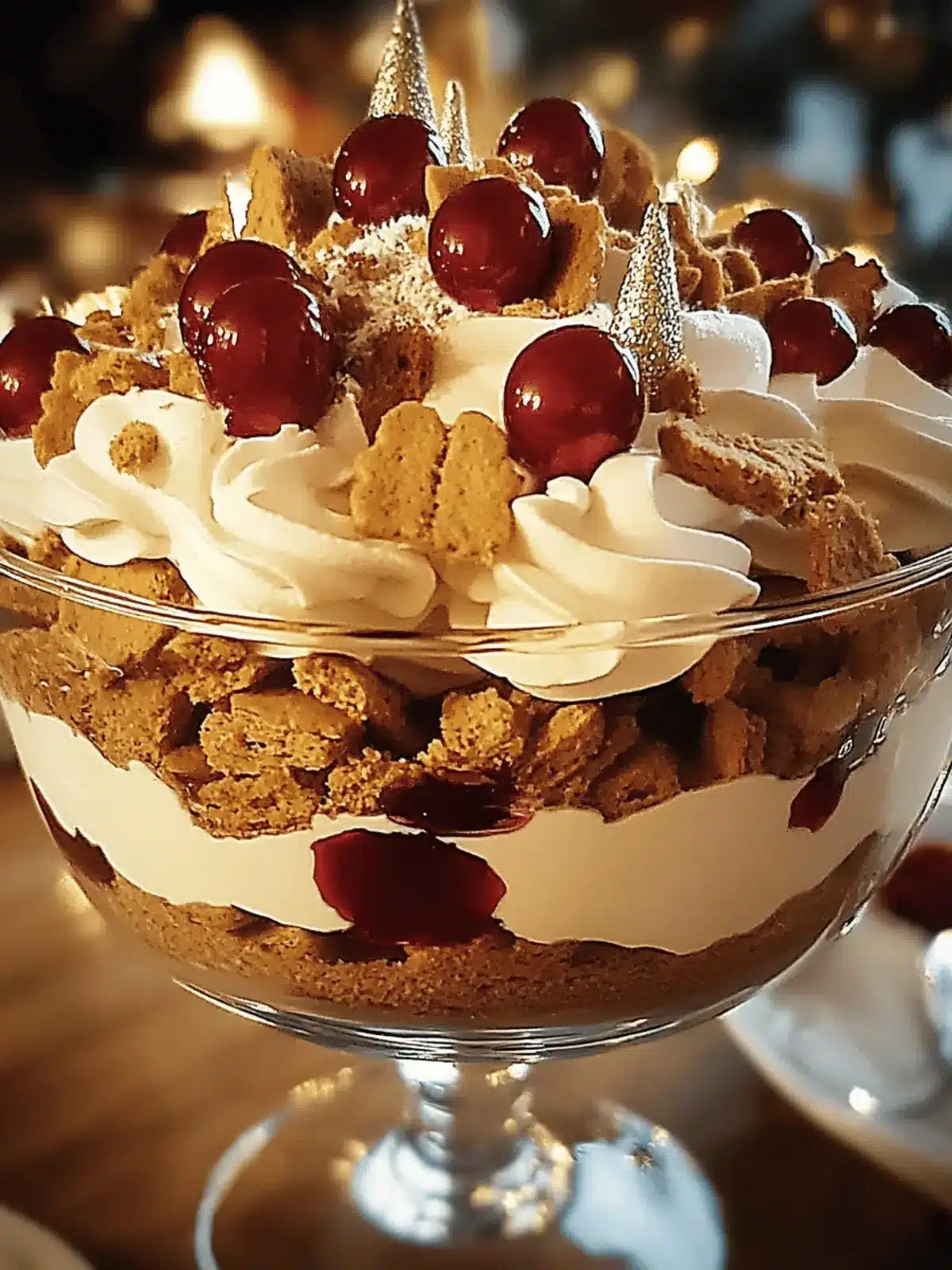 Delicious Festive Gingerbread Trifle That's a Holiday Must-Try 4 Festive Gingerbread Trifle