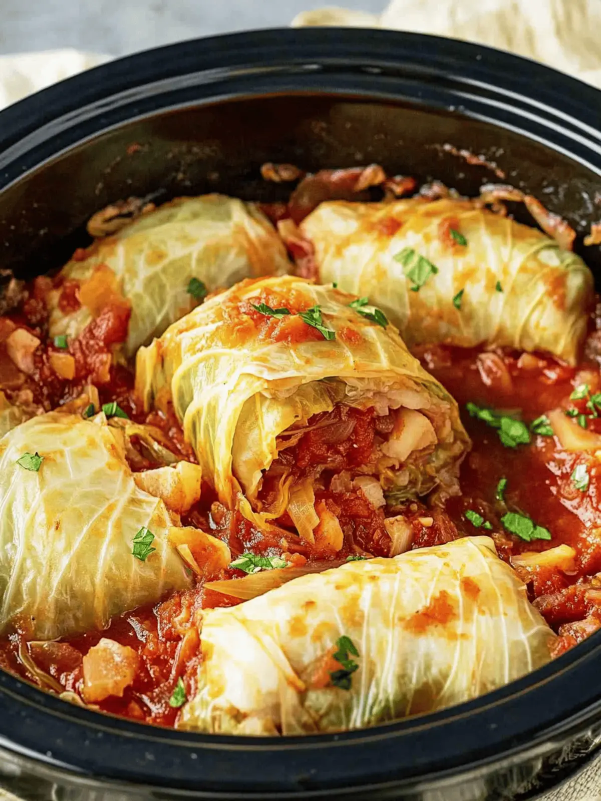 Crockpot Cabbage Rolls: Hearty Comfort Food Made Easy 4 Crockpot Cabbage Rolls
