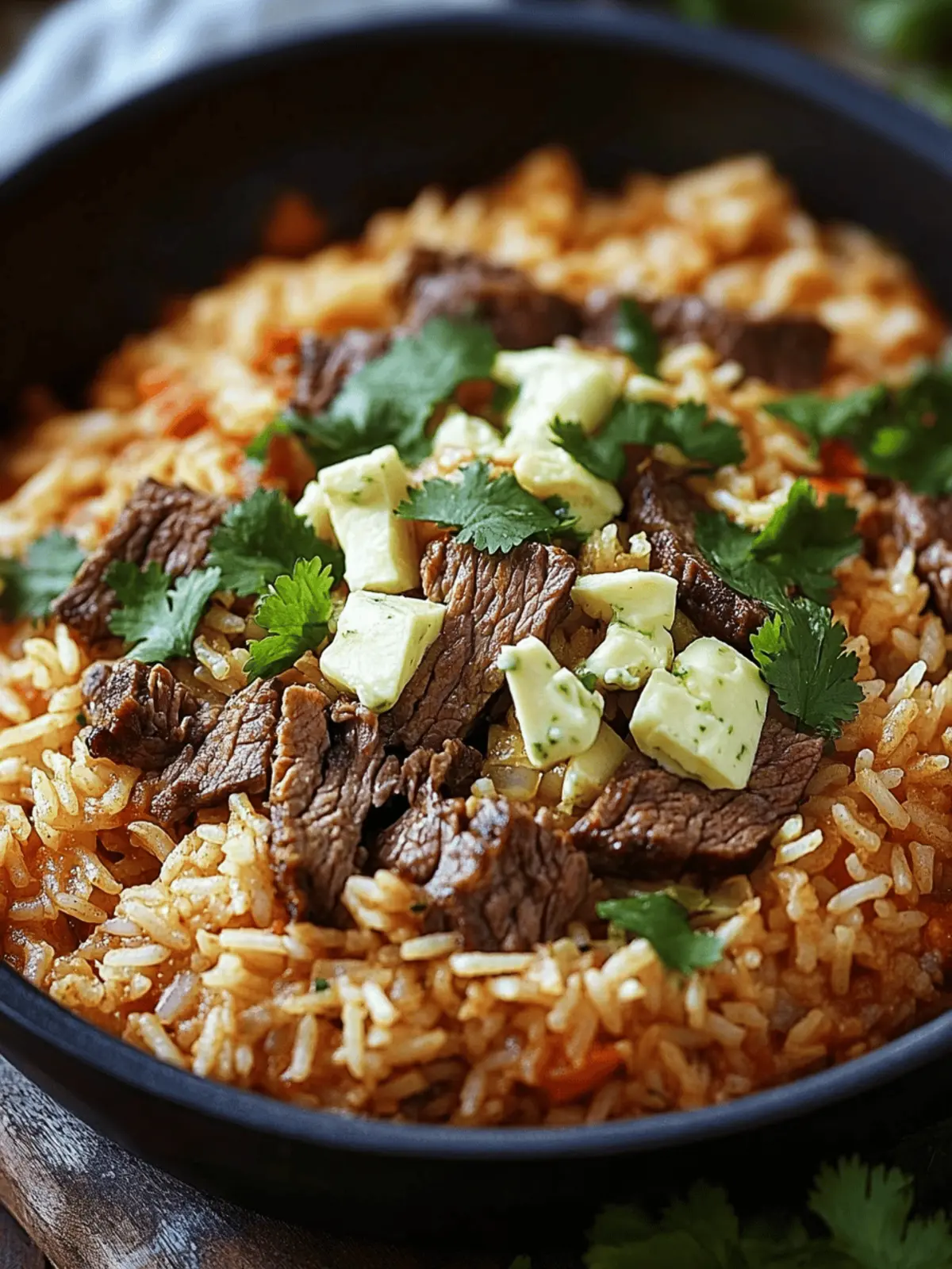 Steak & Queso Rice: Your New Favorite Quick Dinner Dish 4 Steak & Queso Rice