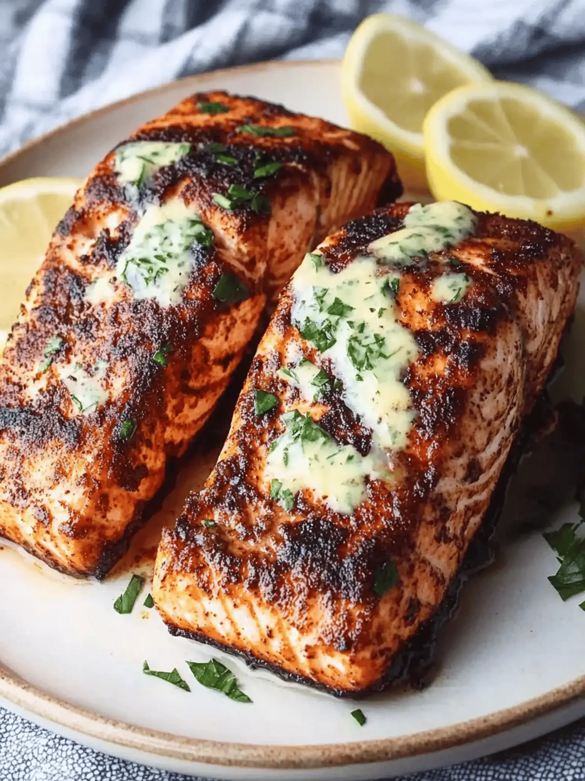 Crispy Air Fryer Blackened Salmon: Quick, Flavor-Packed Delight 2 Crispy Air Fryer Blackened Salmon
