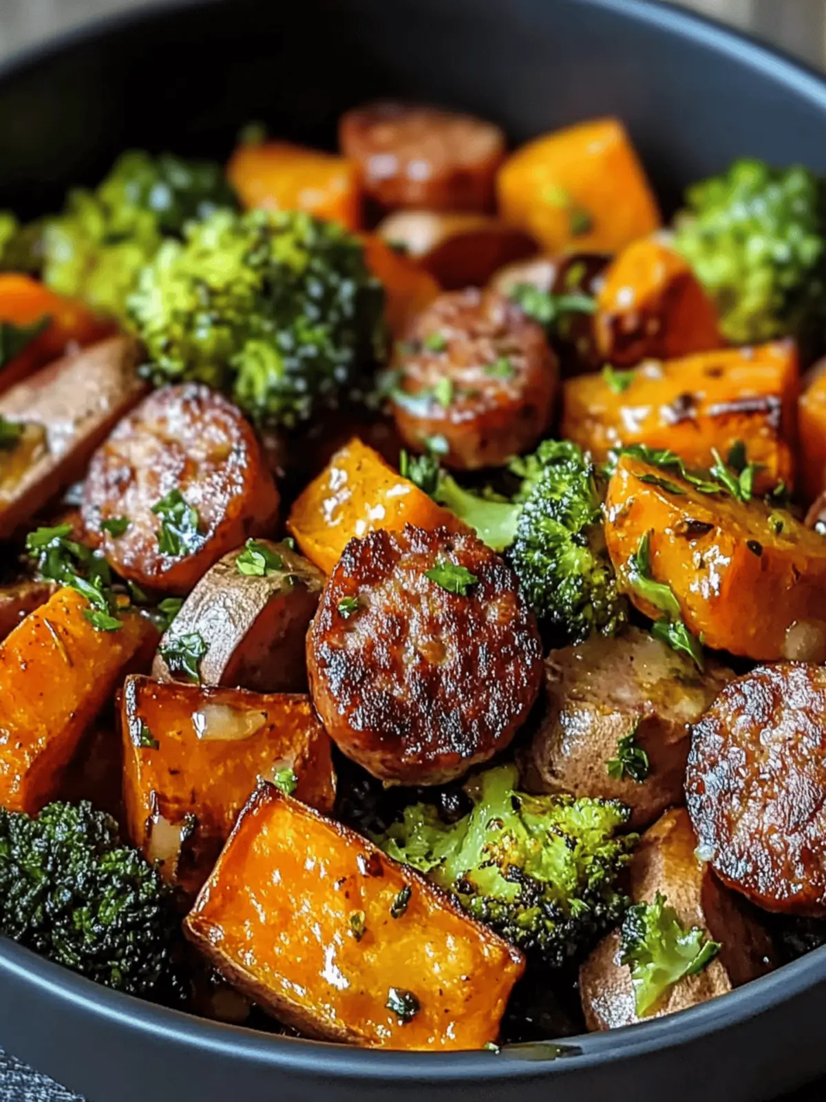 Honey Garlic Sausage Sweet Potatoes for Quick Family Dinners 4 Honey Garlic Sausage Sweet Potatoes