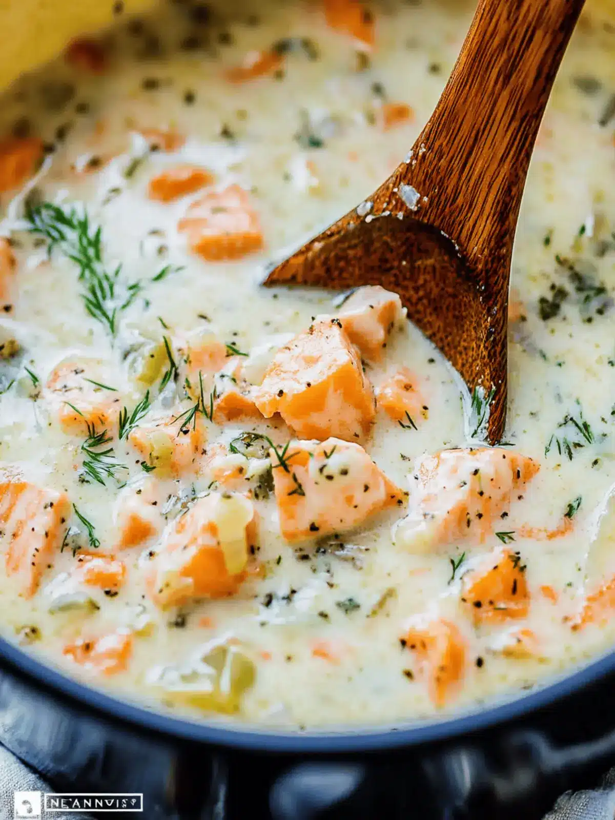 Irresistible Salmon Chowder Soup: Comfort in Every Spoon! 3 Salmon Chowder Soup