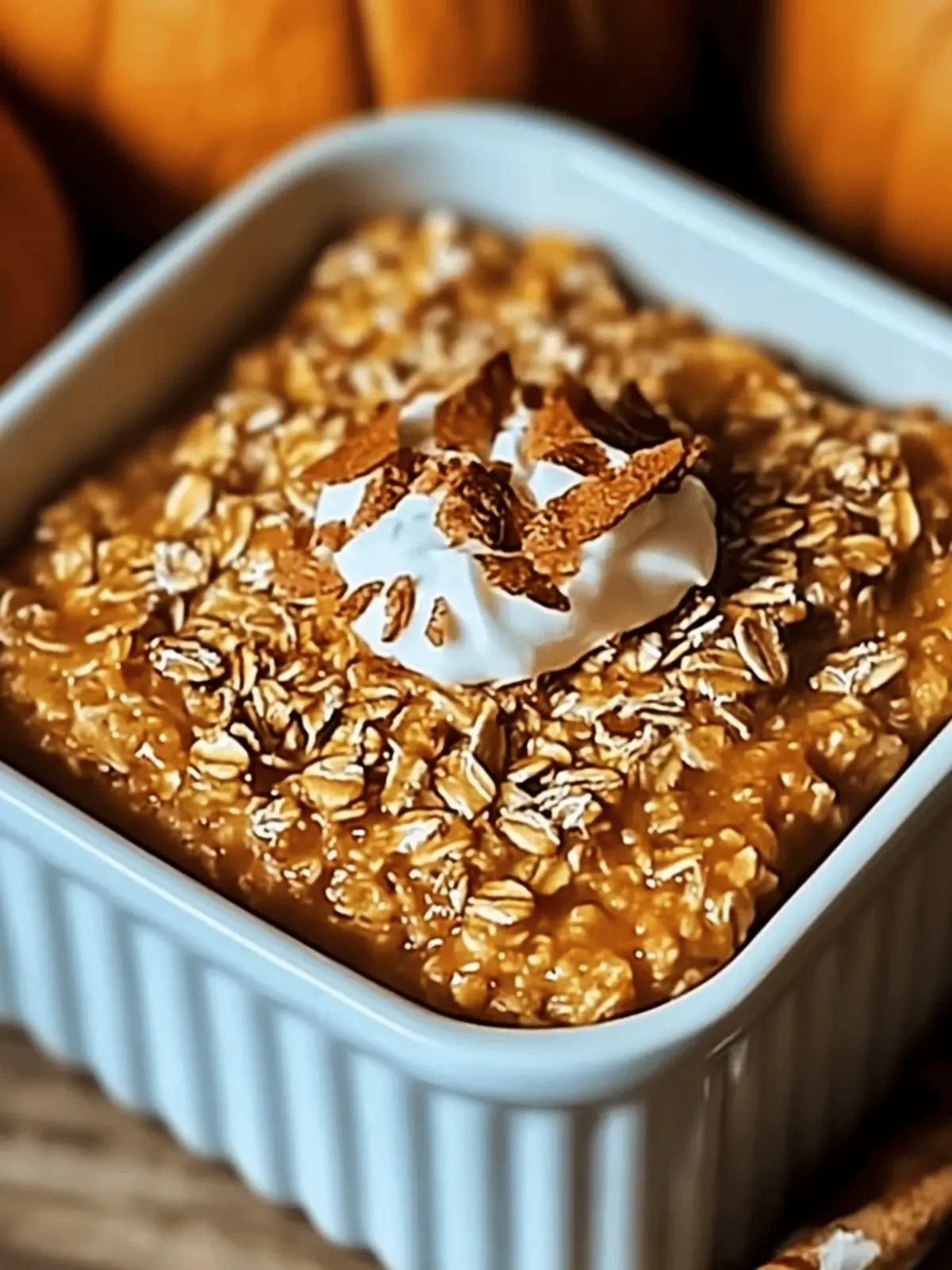 Pumpkin Baked Oatmeal That Will Warm Your Cozy Mornings 2 Pumpkin Baked Oatmeal That Will Warm Your Mornings