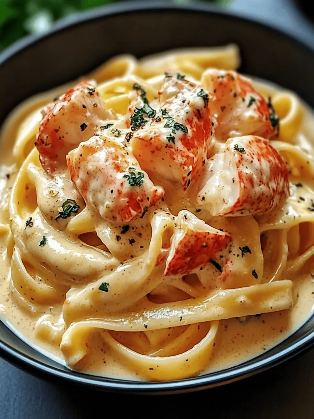 Lobster Pasta in Creamy Alfredo Sauce for Quick Luxury at Home 3 Lobster Pasta in Creamy Alfredo Sauce