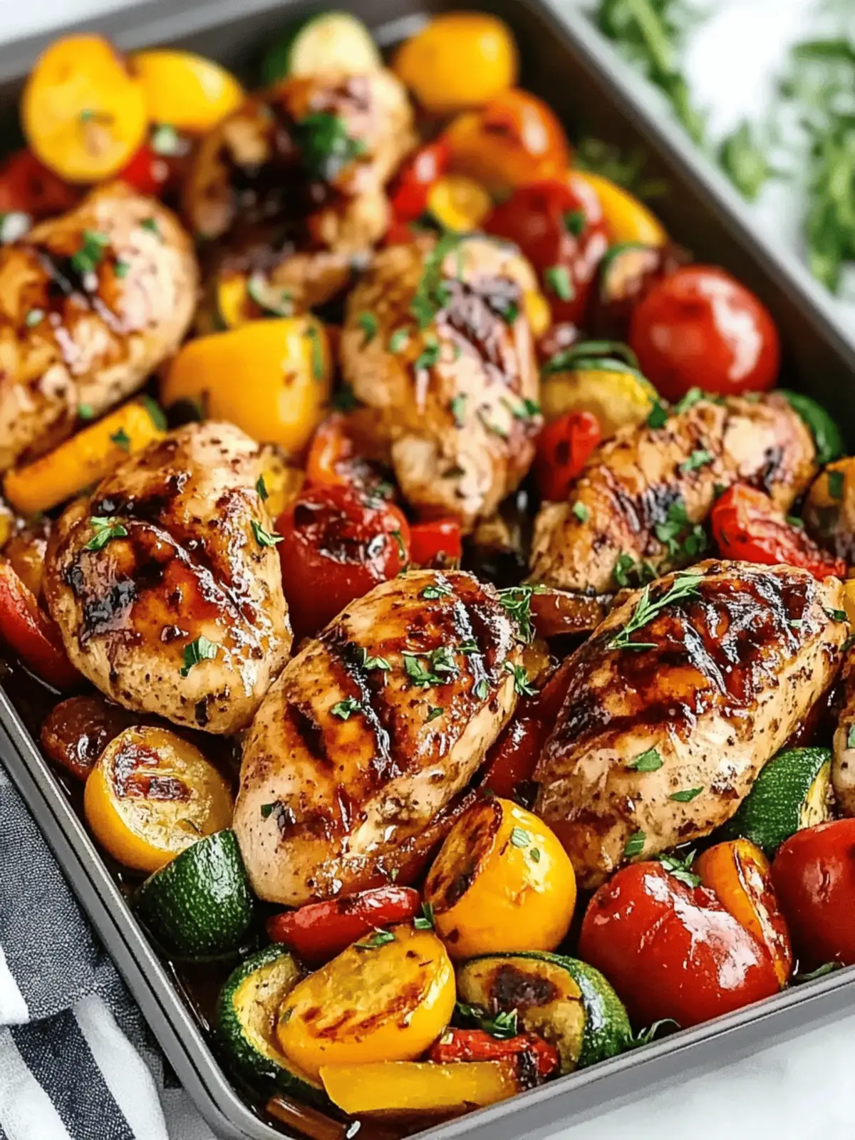 Balsamic Glazed Chicken and Veggies for a Flavorful Feast 5 Balsamic Glazed Chicken and Veggies