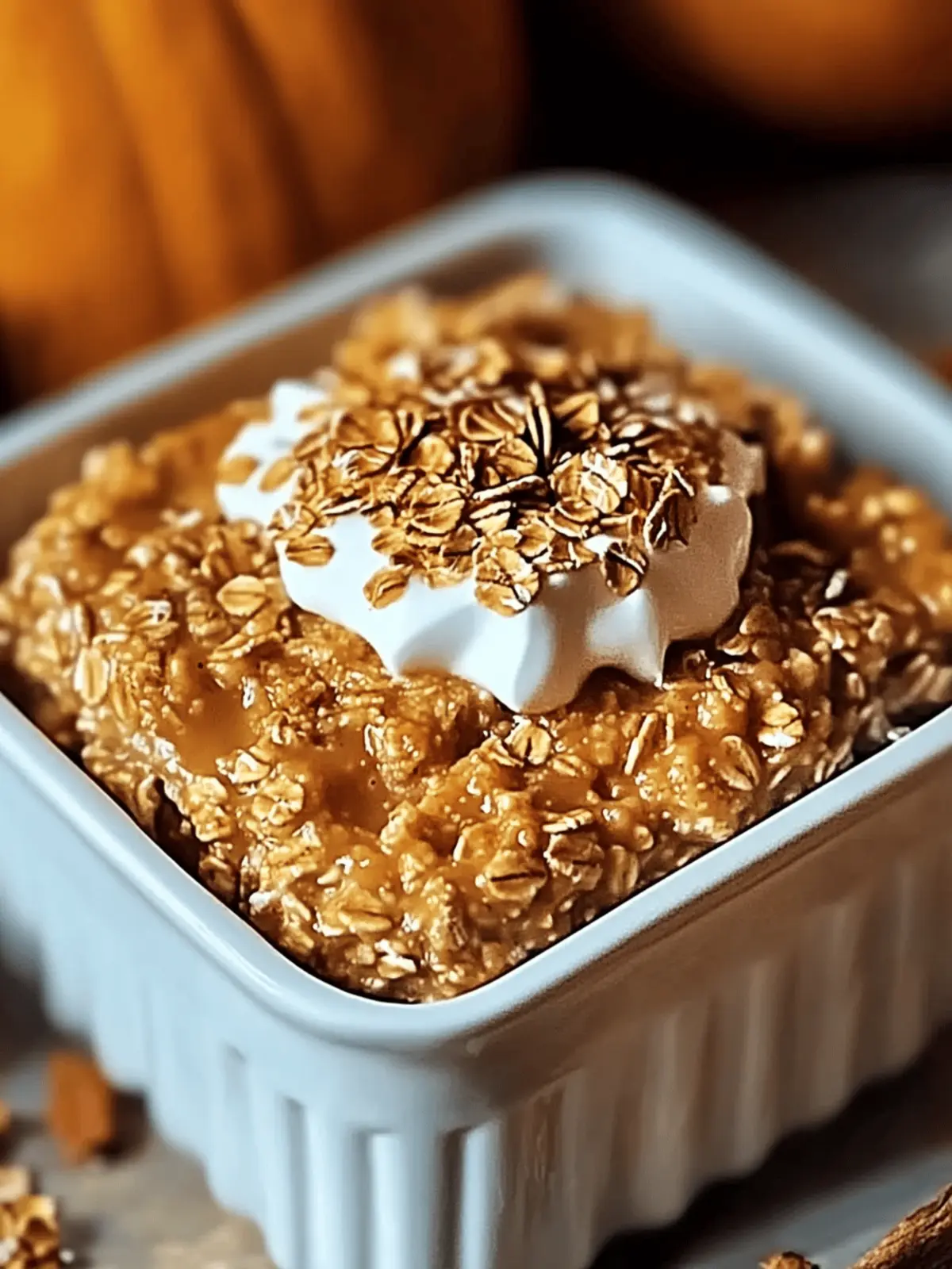 Pumpkin Baked Oatmeal That Will Warm Your Cozy Mornings 5 Pumpkin Baked Oatmeal That Will Warm Your Mornings