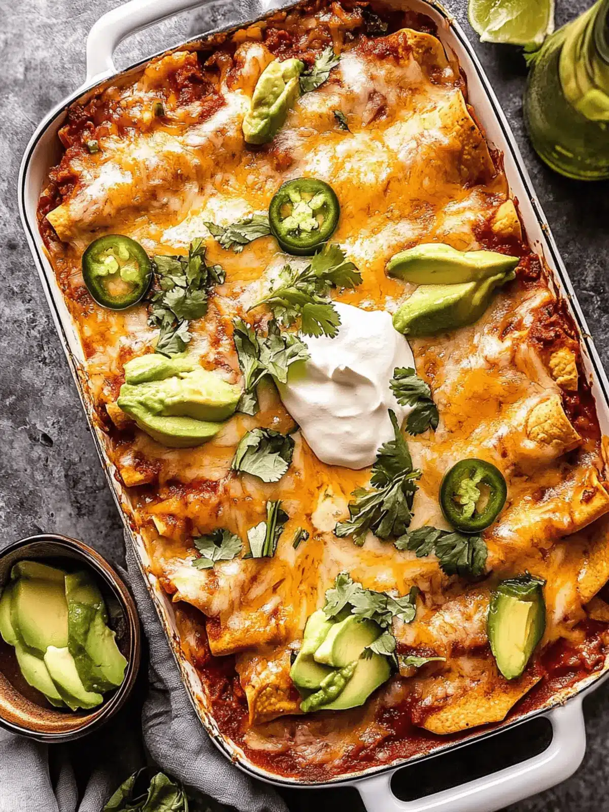 Irresistible Beef Enchilada Casserole for Cozy Nights 2 Beef Enchilada Casserole