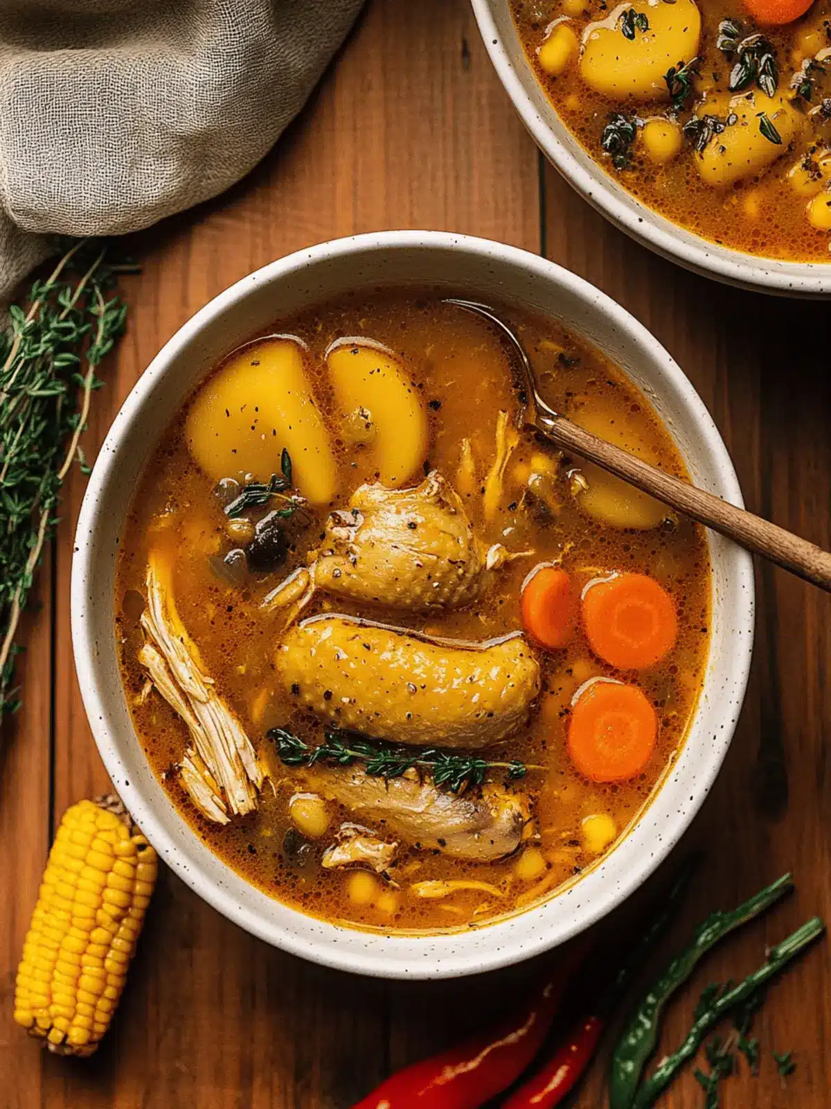 Nourishing Jamaican Chicken Soup Bursting with Flavor and Love 2 Jamaican Chicken Soup