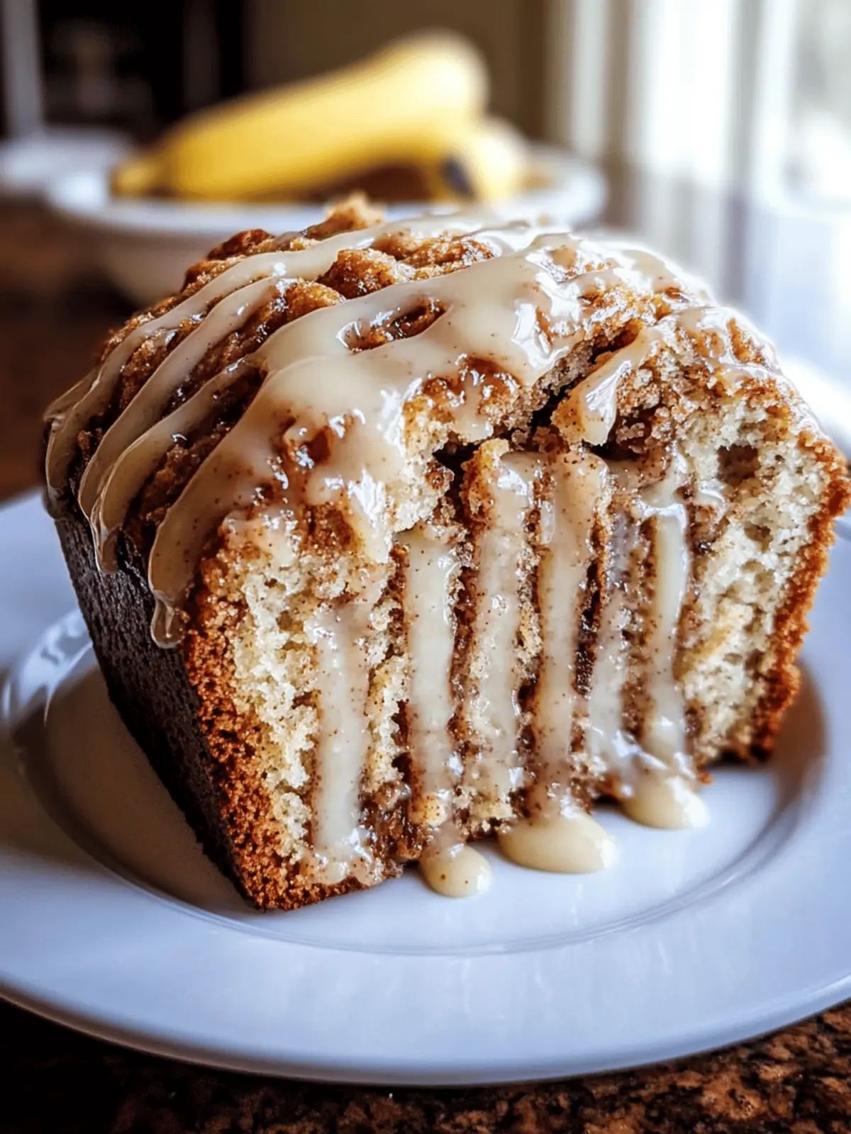 Moist Cinnamon Roll Banana Bread That'll Wow Your Taste Buds 4 Cinnamon Roll Banana Bread