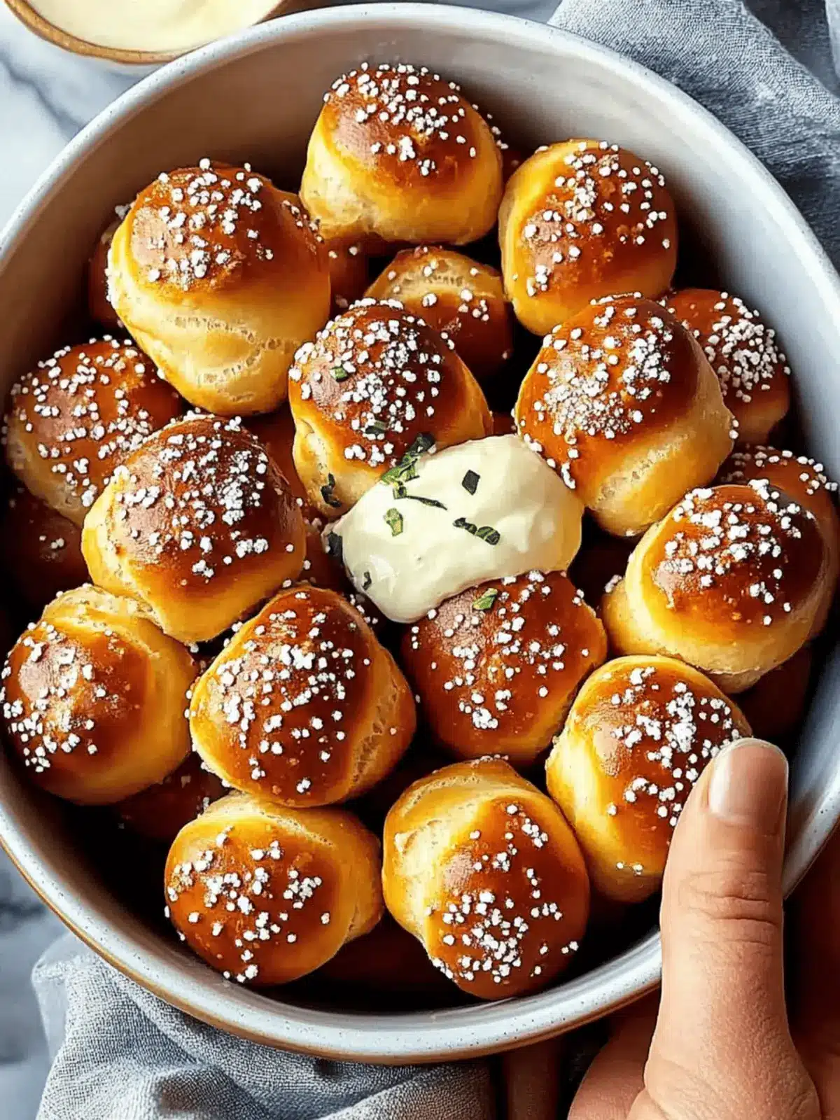 Delicious Soft Pretzel Bites: Your New Favorite Snack! 4 Soft Pretzel Bites