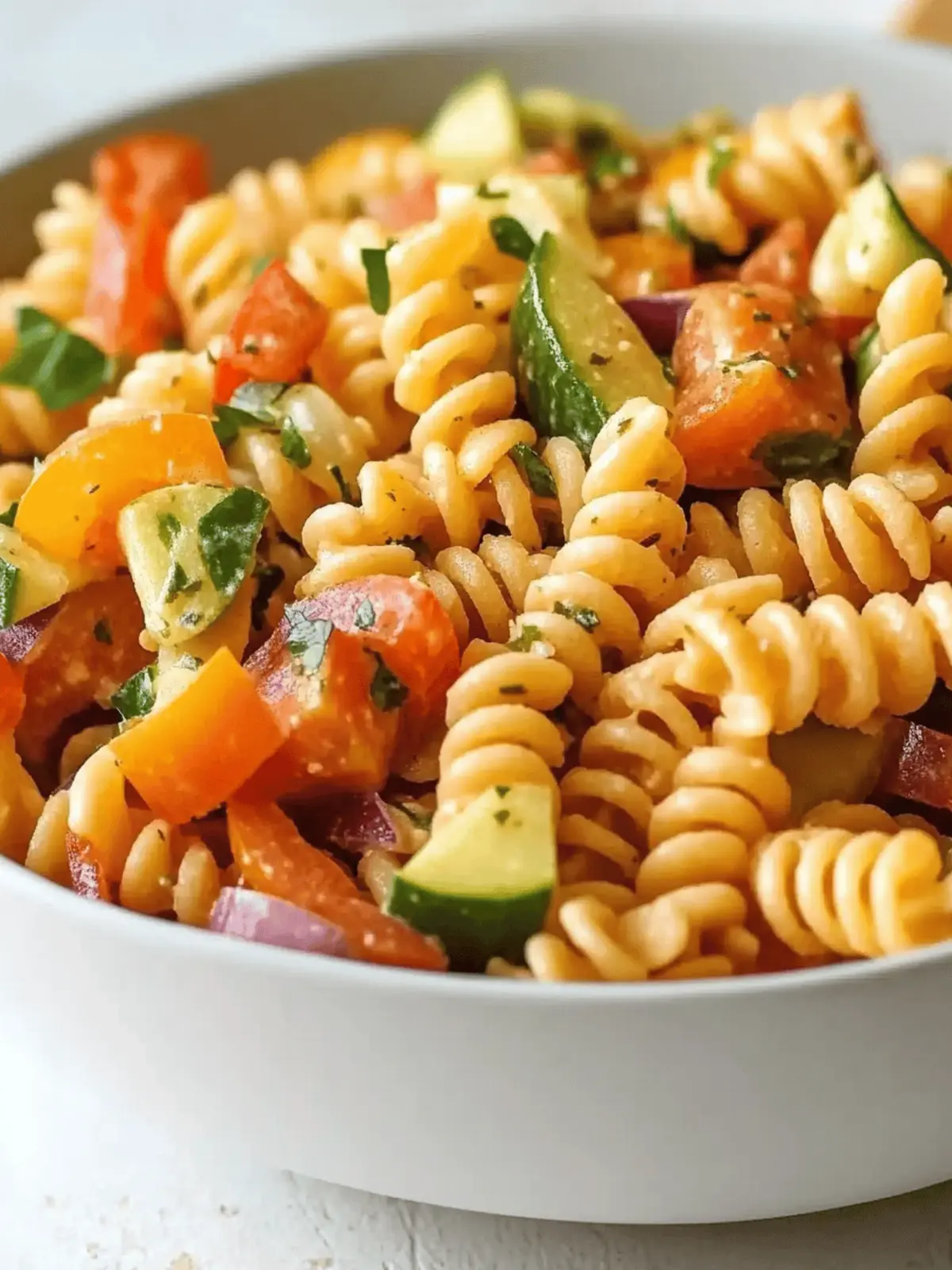 Zesty Supreme Pasta Salad: Quick, Refreshing Delight at Home 2 Zesty Supreme Pasta Salad