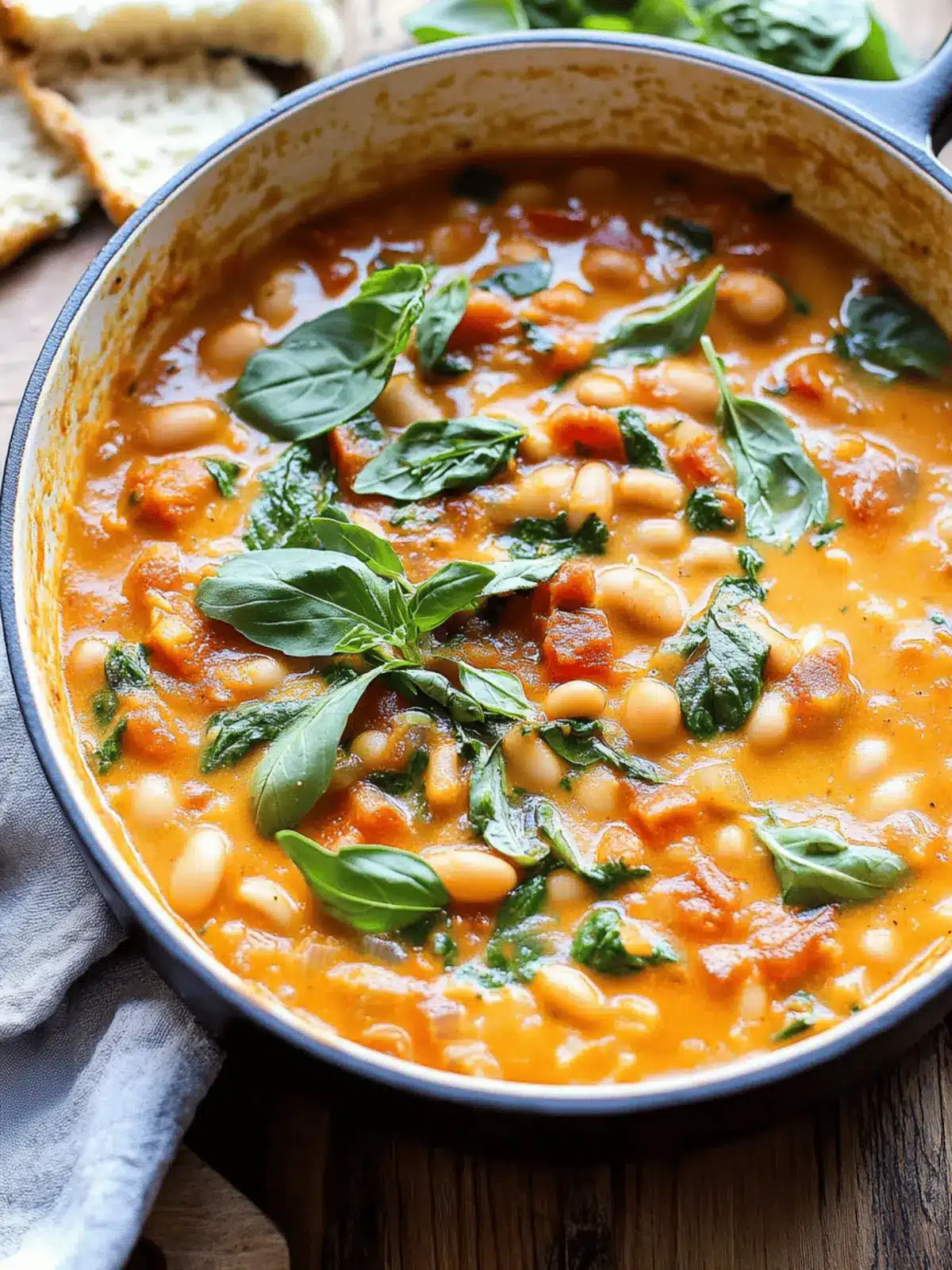Creamy Tomato White Bean Stew – A Comforting 25-Minute Meal 5 Creamy Tomato White Bean Stew