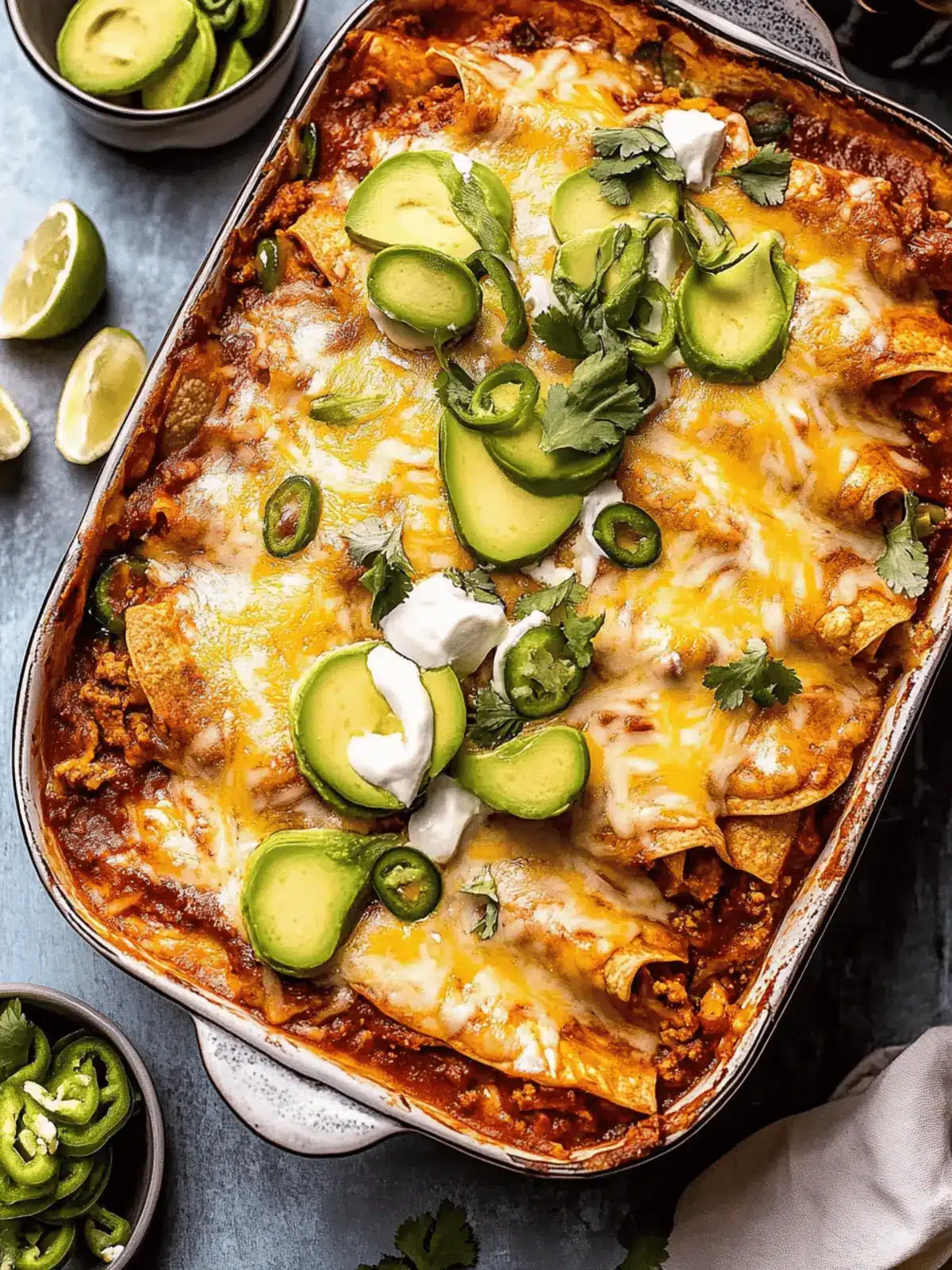 Irresistible Beef Enchilada Casserole for Cozy Nights 5 Beef Enchilada Casserole
