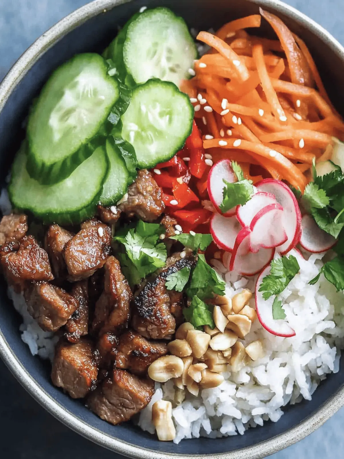 Tasty Banh Mi Rice Bowl: A Healthy Twist on a Classic Favorite 3 Banh Mi Rice Bowl