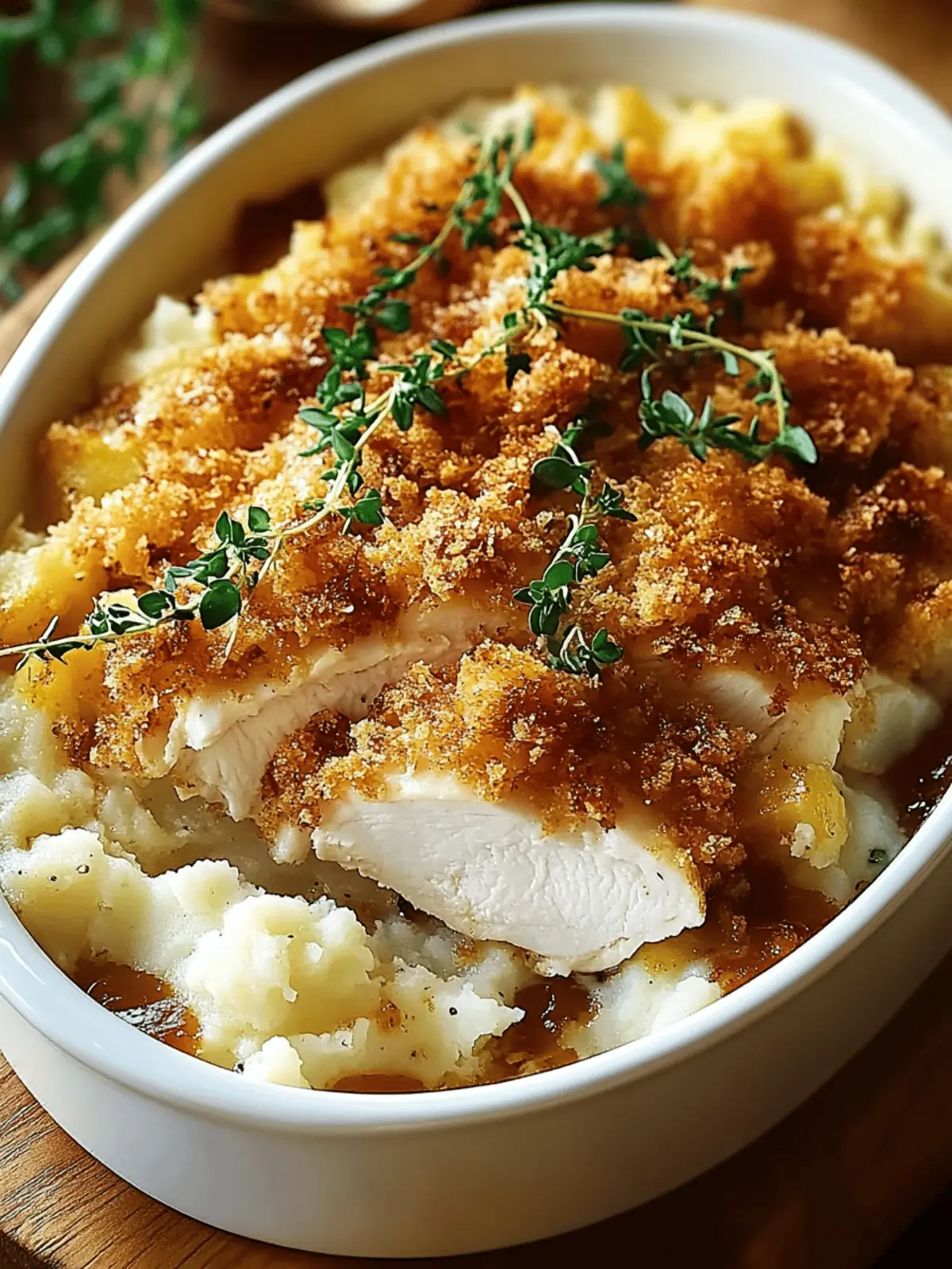 Crispy Chicken & Mashed Potato Casserole You’ll Love Tonight 2 Crispy Chicken & Mashed Potato Casserole