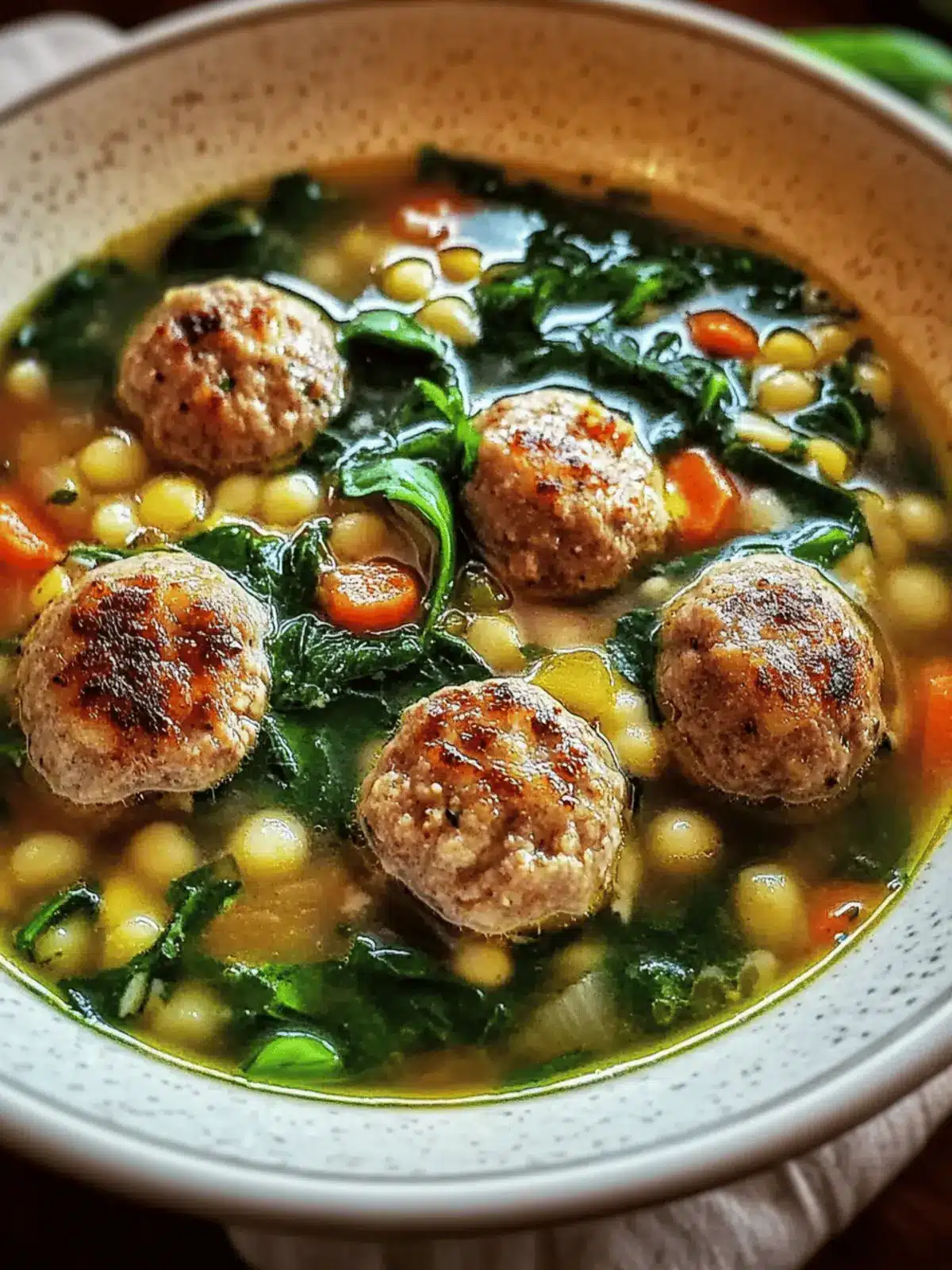 Heartwarming Italian Wedding Soup: Cozy Comfort in Every Spoon 5 Italian Wedding Soup