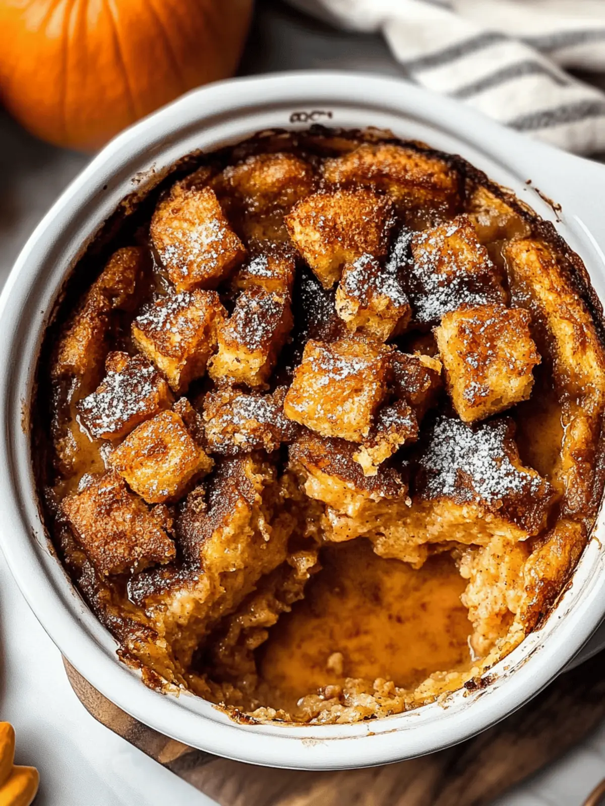 Delicious Pumpkin French Toast Casserole for Cozy Fall Mornings 4 Pumpkin French Toast Casserole