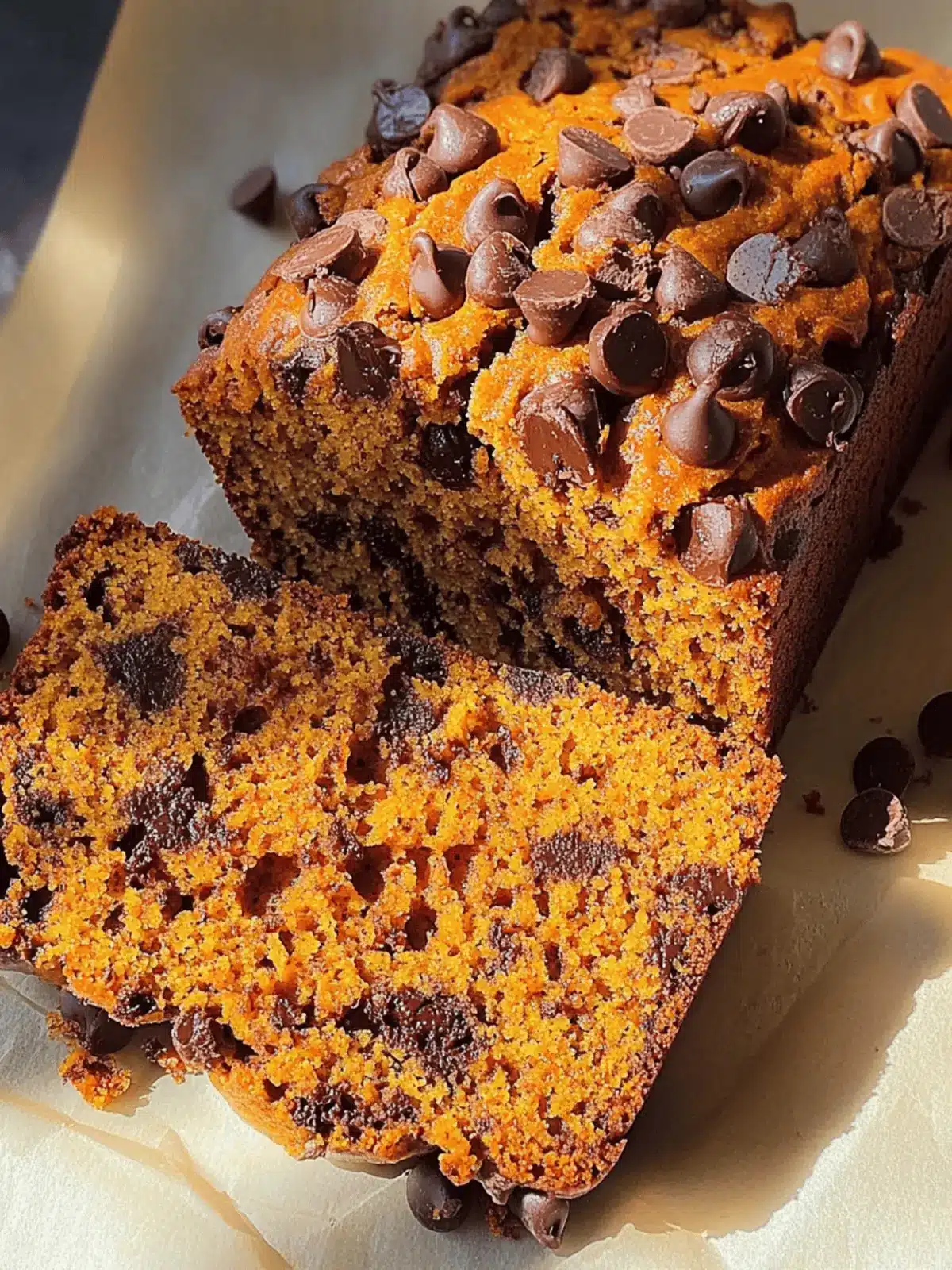 Pumpkin Banana Chocolate Chip Bread Recipe You'll Adore 2 Pumpkin Banana Chocolate Chip Bread Recipe