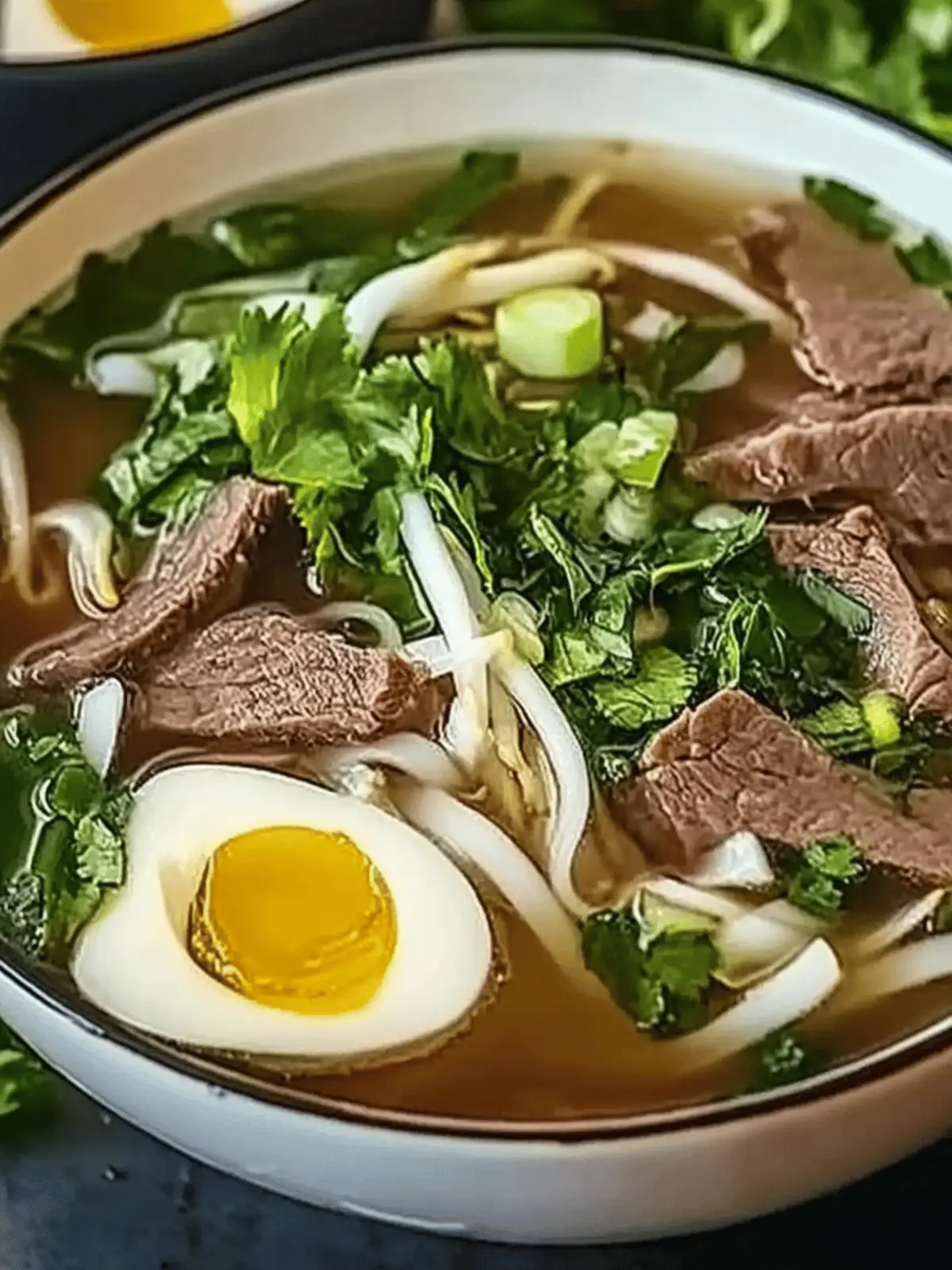 Authentic Beef Pho Noodle Soup: Your Comfort in a Bowl 4 Authentic Beef Pho Noodle Soup