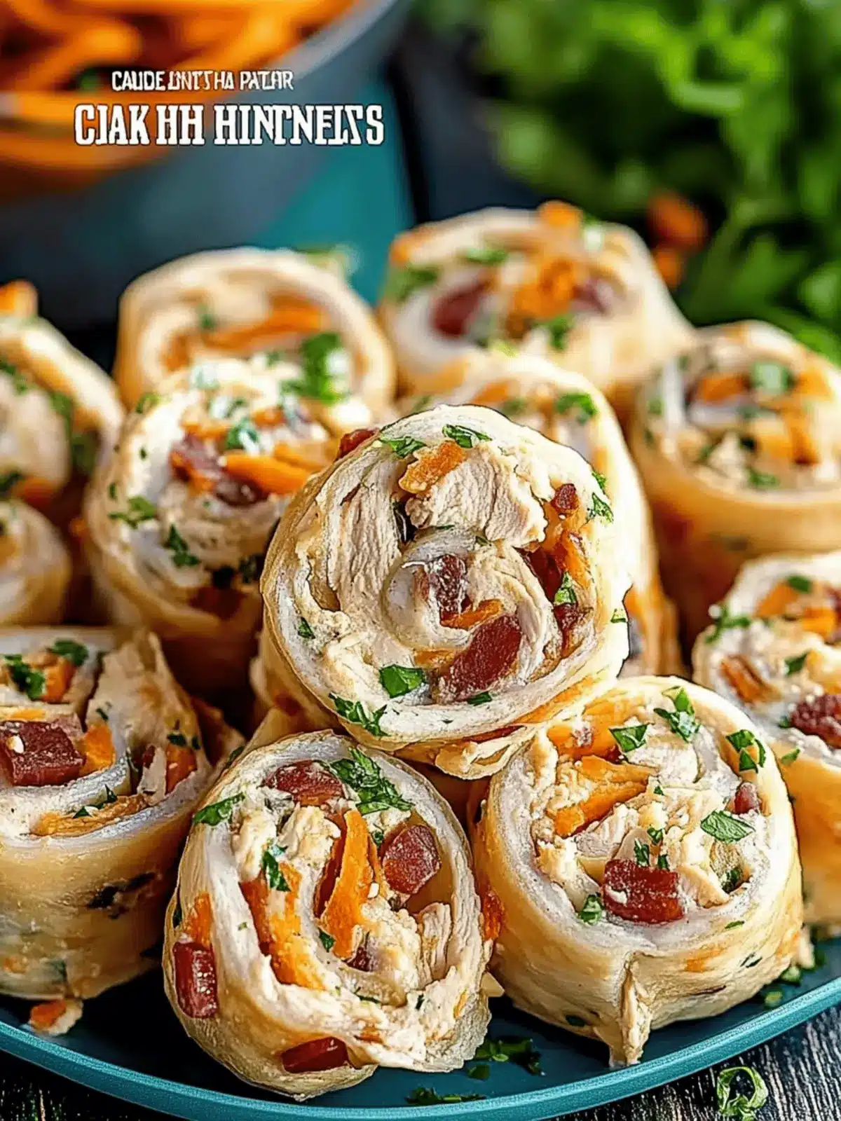 Crack Chicken Pinwheels: The Ultimate Appetizer to Impress! 3 Crack Chicken Pinwheels