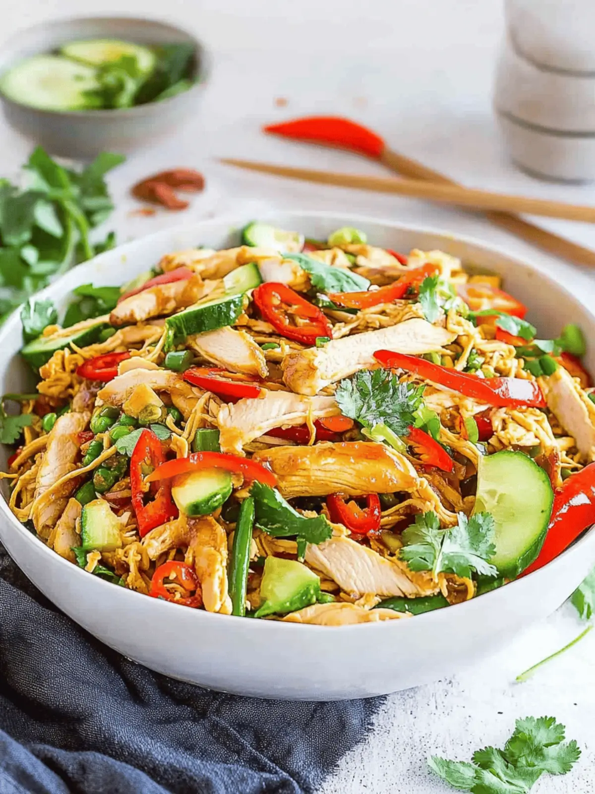 Delicious Chinese Chicken Salad for Healthy Weeknight Meals 5 Chinese Chicken Salad