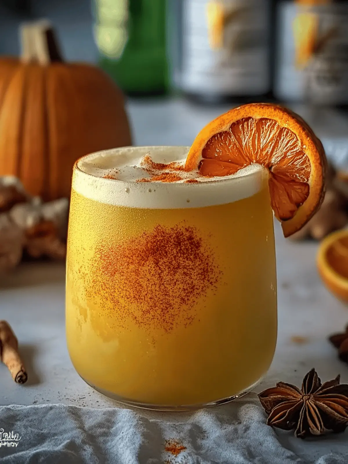 Cozy Up with a Pumpkin Pie Ginger Smash Cocktail Tonight 3 Pumpkin Pie Ginger Smash