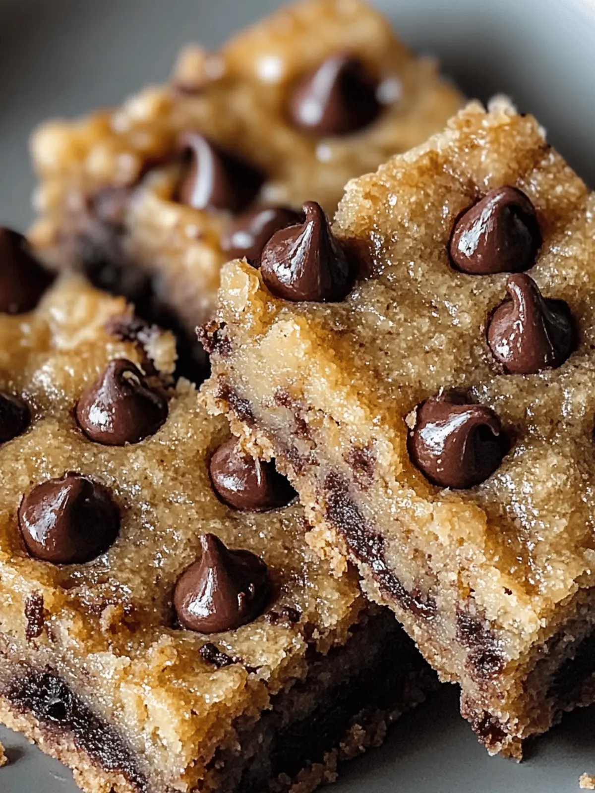 Chewy Chocolate Chip Banana Bars Recipe You’ll Crave Daily 3 Chocolate Chip Banana Bars Recipe